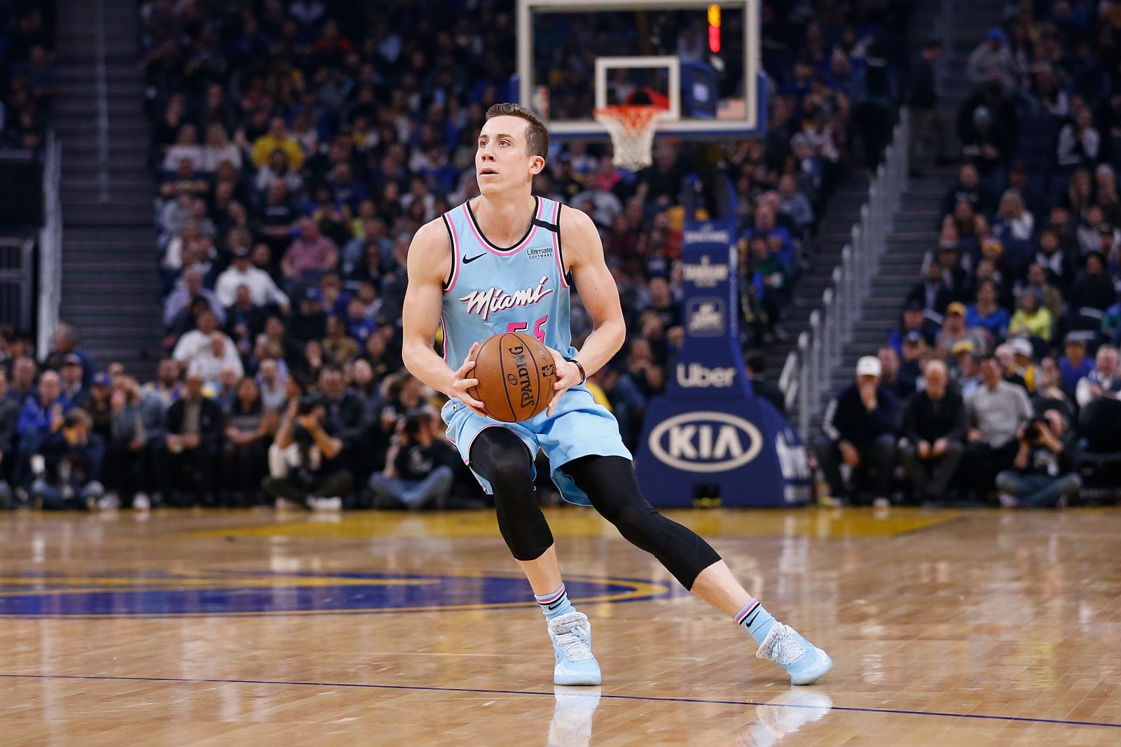 Duncan Robinson is an absolute flamethrower in his first game back