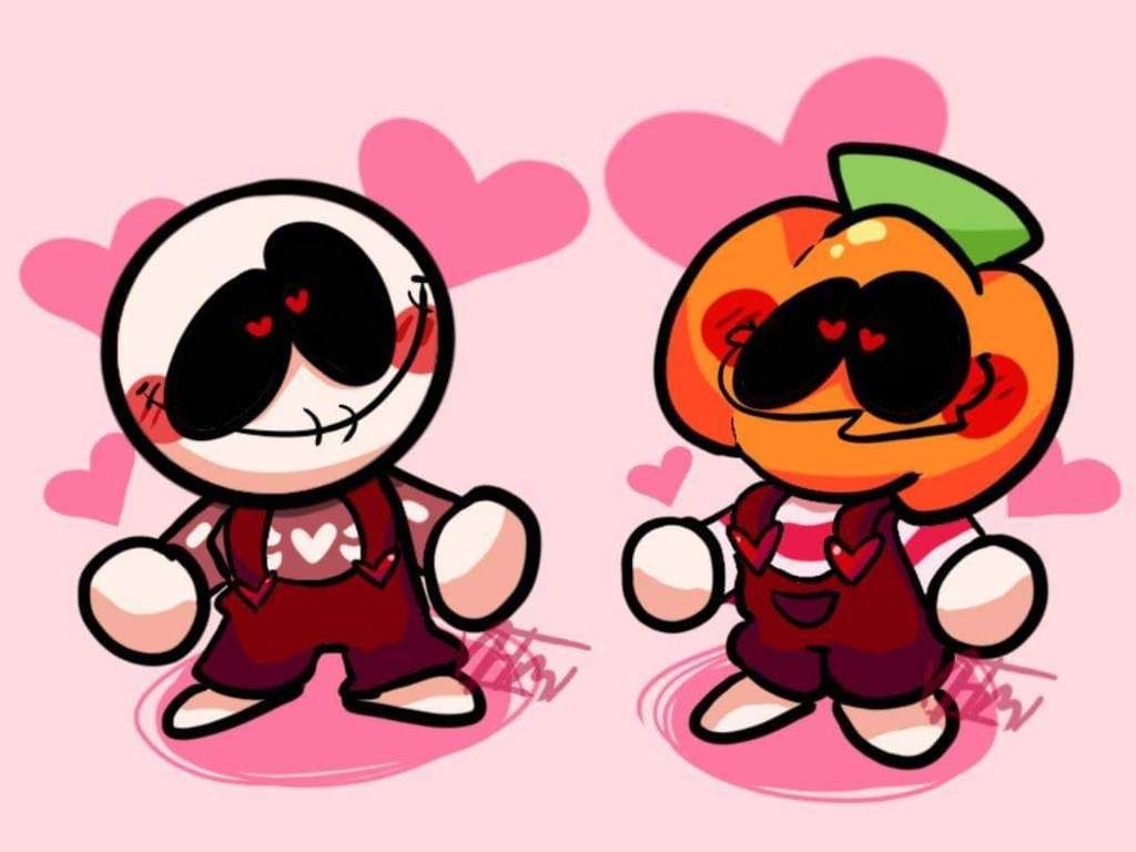Valentines Skid and Pump. Friday night, Funkin, Happy tree friends