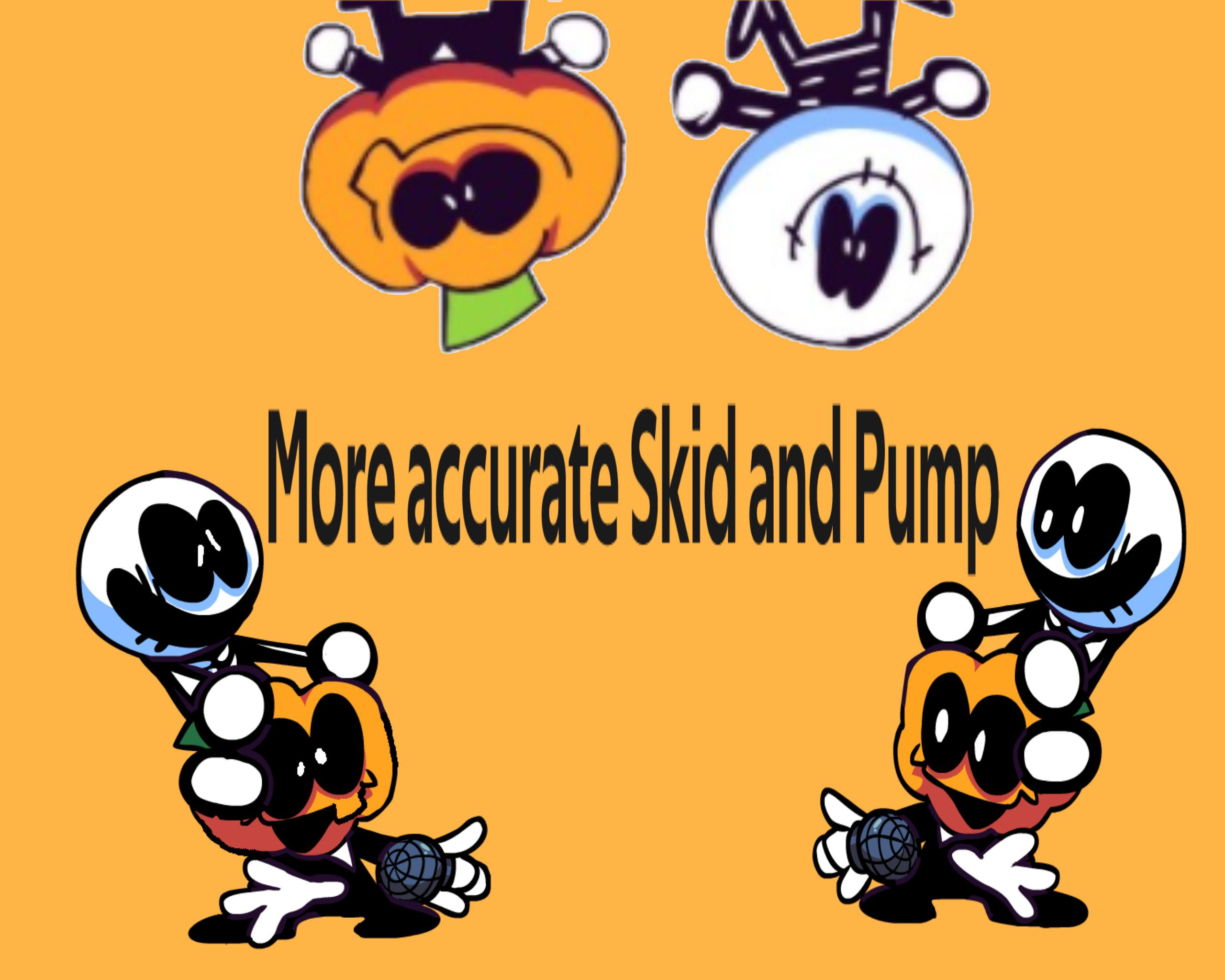 Accurate Skid and Pump [Friday Night Funkin'] [Skin Mods]