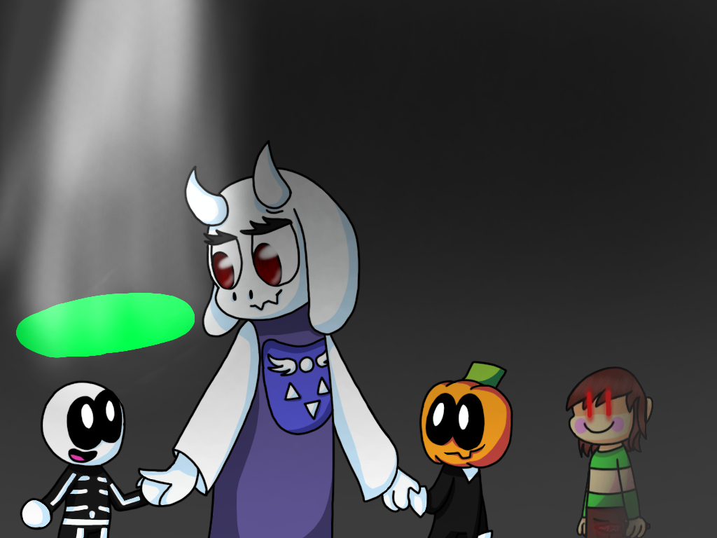 I got this random idea UNDERTALE, but with Skid and Pump (Still. CAN'T DRAWING HANDS!!!!)