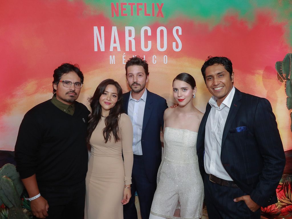 Diego Luna, Scoot McNairy, Eric Newman, Teresa Ruiz Luna and Teresa Ruiz Photo