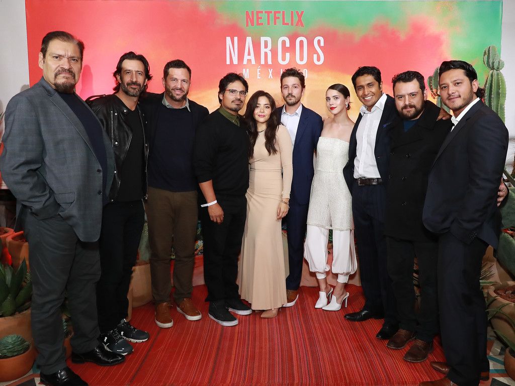 Diego Luna, Michael Pena, Jose Maria Yazpik, Tessa Ia, Tenoch Huerta, Joaquin Cosio, Teresa Ruiz Maria Yazpik and Teresa Ruiz Photo