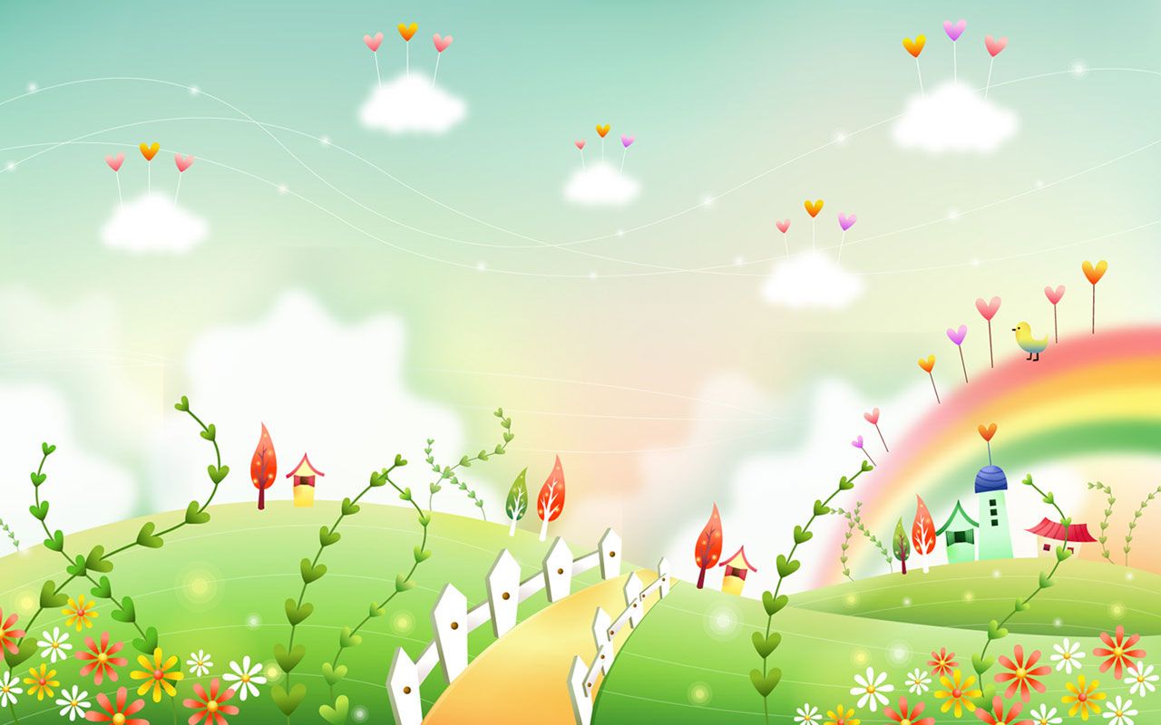 Spring Time Cartoons Wallpapers - Wallpaper Cave