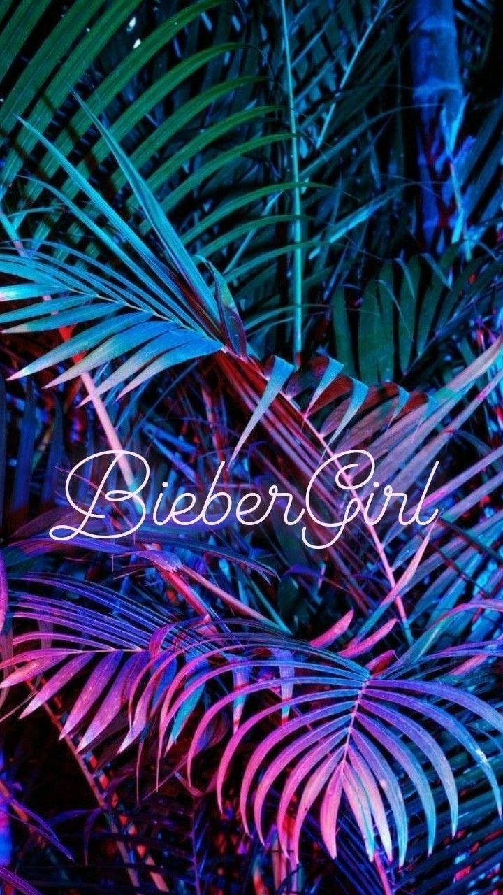 BieberGirl #loveu Justin Bieber Keep it beliebers. Neon wallpaper, Wallpaper iphone cute, Summer wallpaper