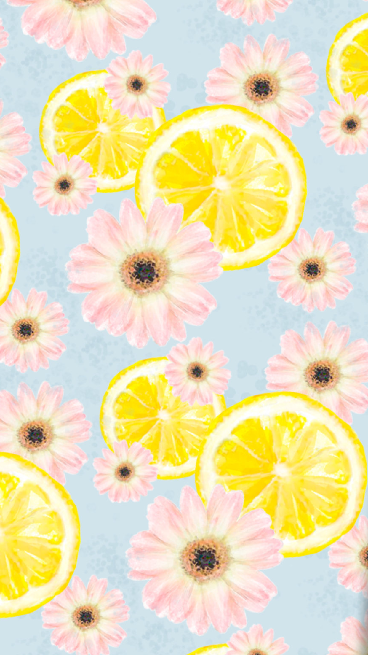 Cute Summer Pattern Background