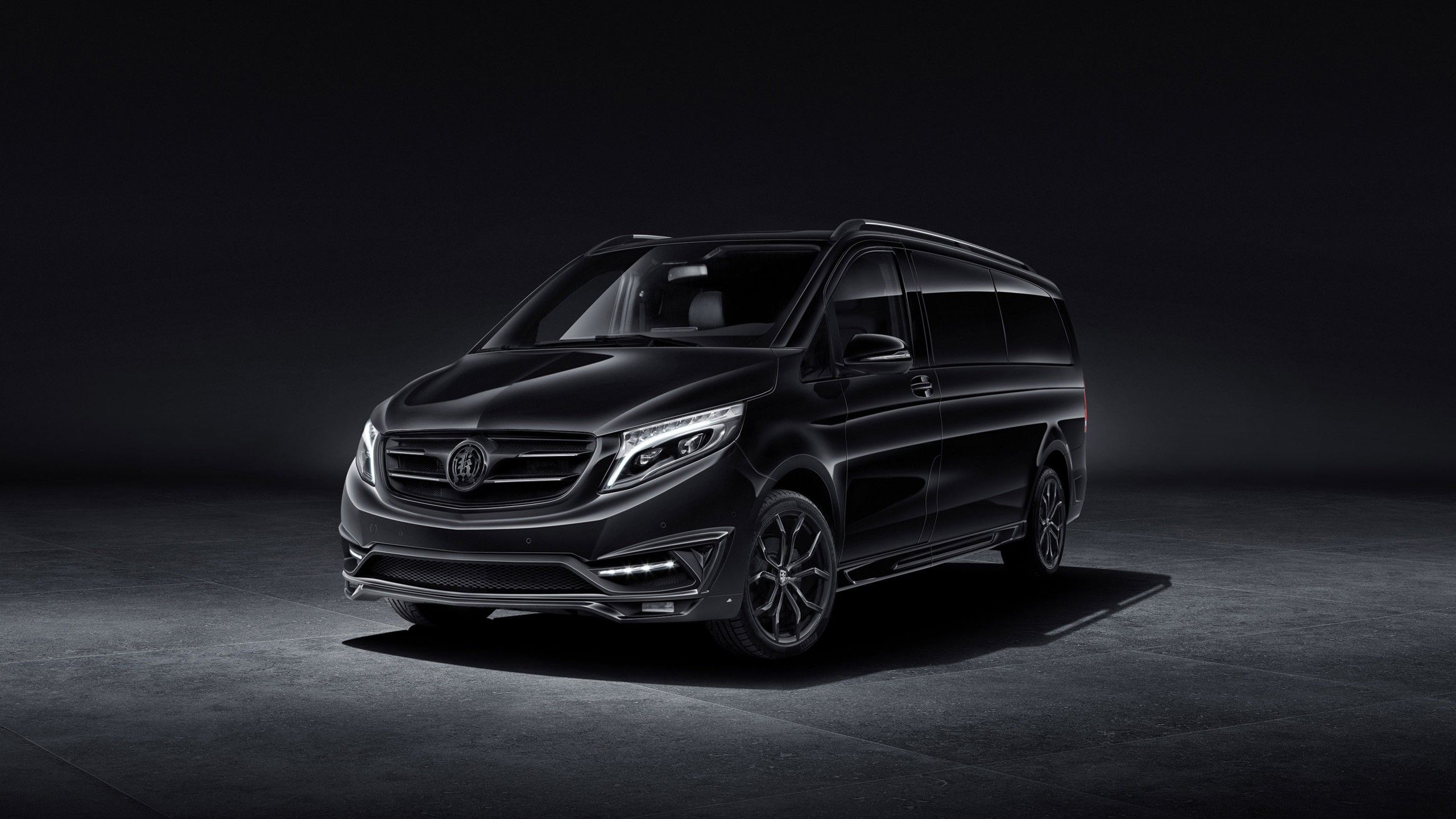 Larte Design Mercedes Benz V Class Black Crystal Wallpaper. HD Car Wallpaper