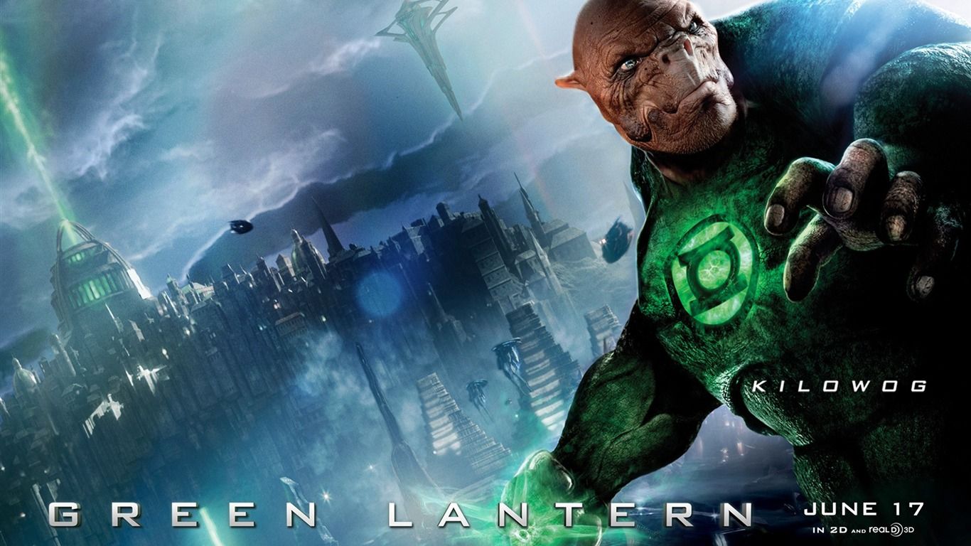 Green Lantern movie poster wallpaper 05