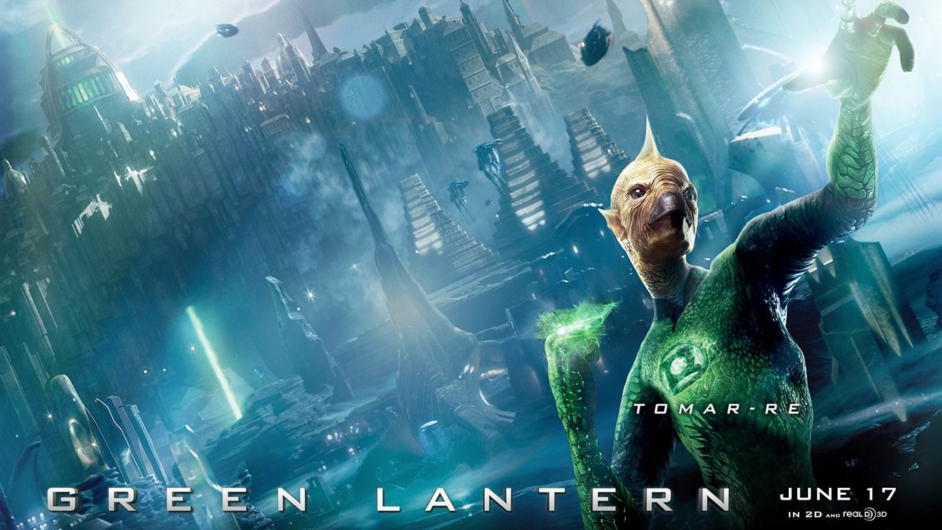 Green Lantern movie poster wallpaper 08