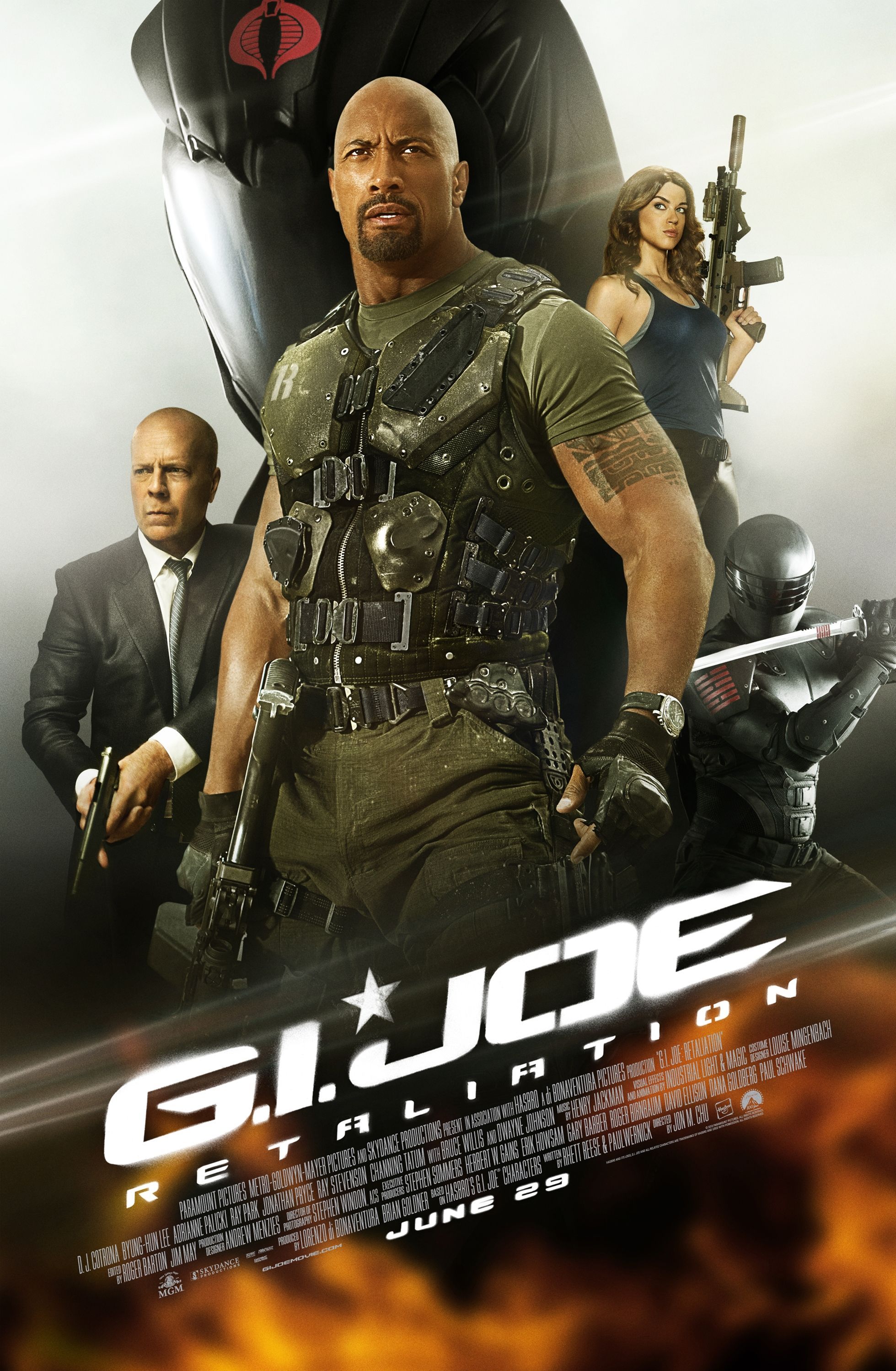 Four New Videos From G.I. Joe: Retaliation Show Tons Of Action. Joe movie, Love movie, Movie posters