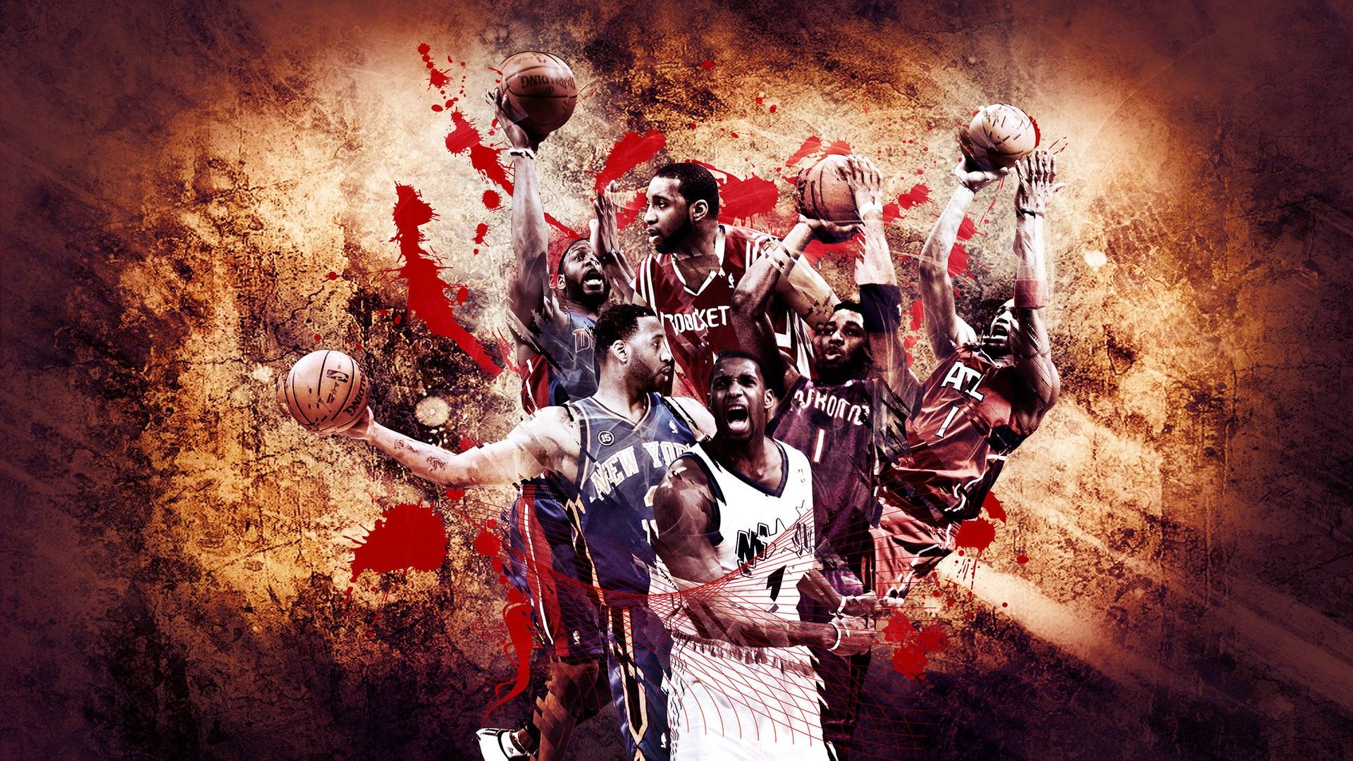 sports, NBA, basketball, athletes, Tracy McGrady, spurs wallpaper
