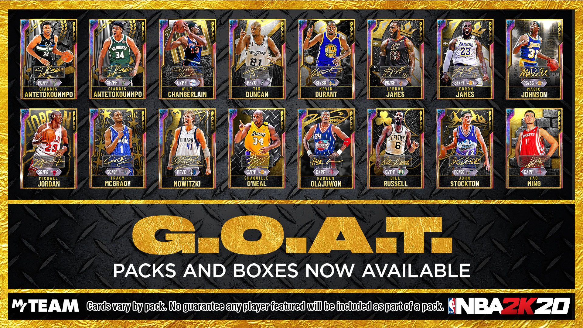 NBA 2K20.O.A.T. Packs