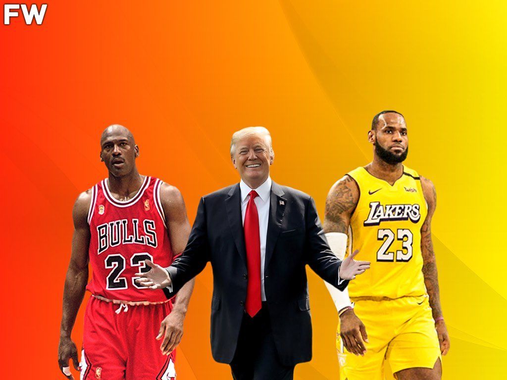 NBA All Access Trump: 'Michael Jordan Is The GOAT, Not LeBron James'