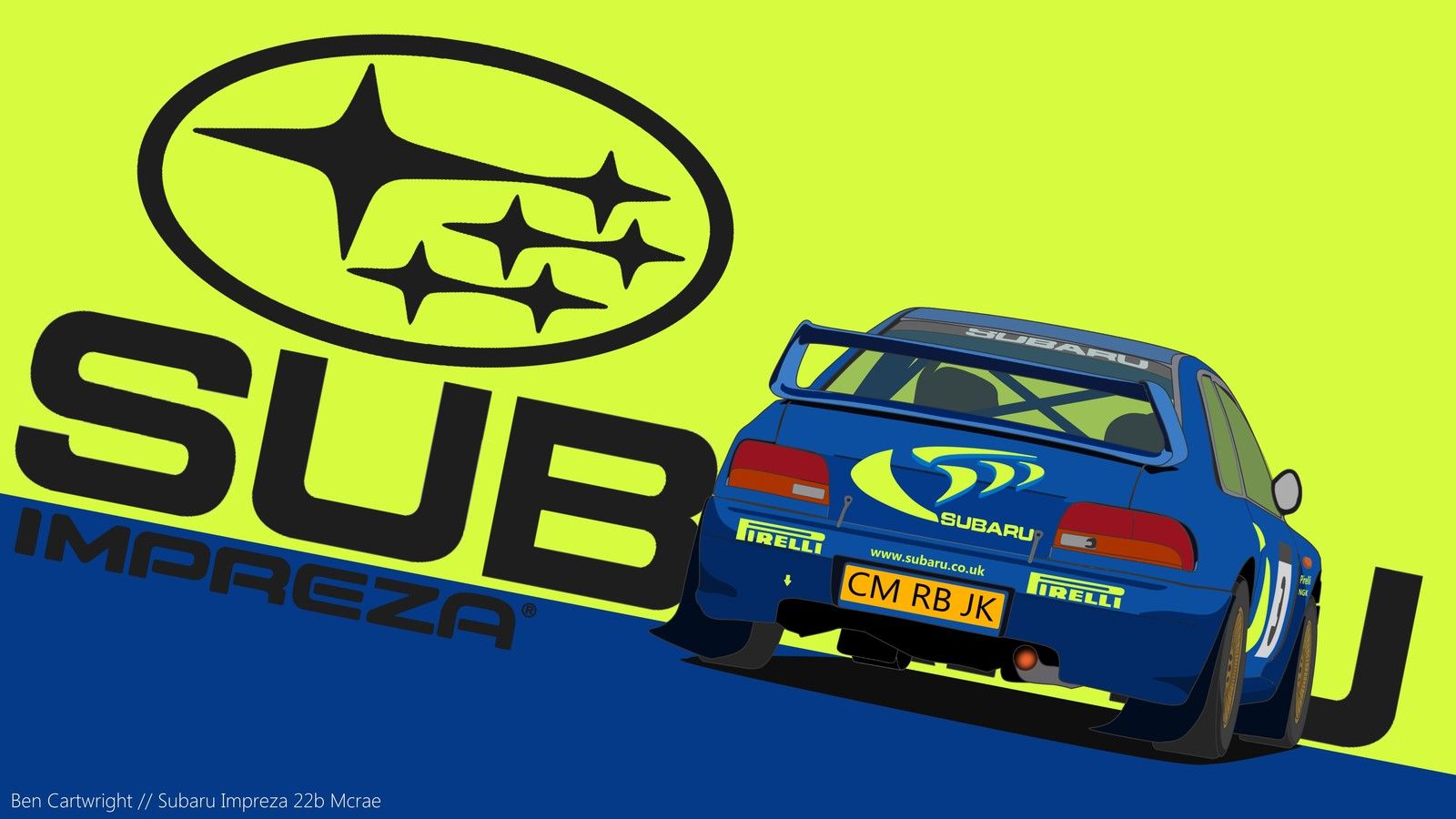 *CURRENTLY BEING REWORKED*Subaru Impreza 22b WRC 'Mcrae, Ben Cartwright