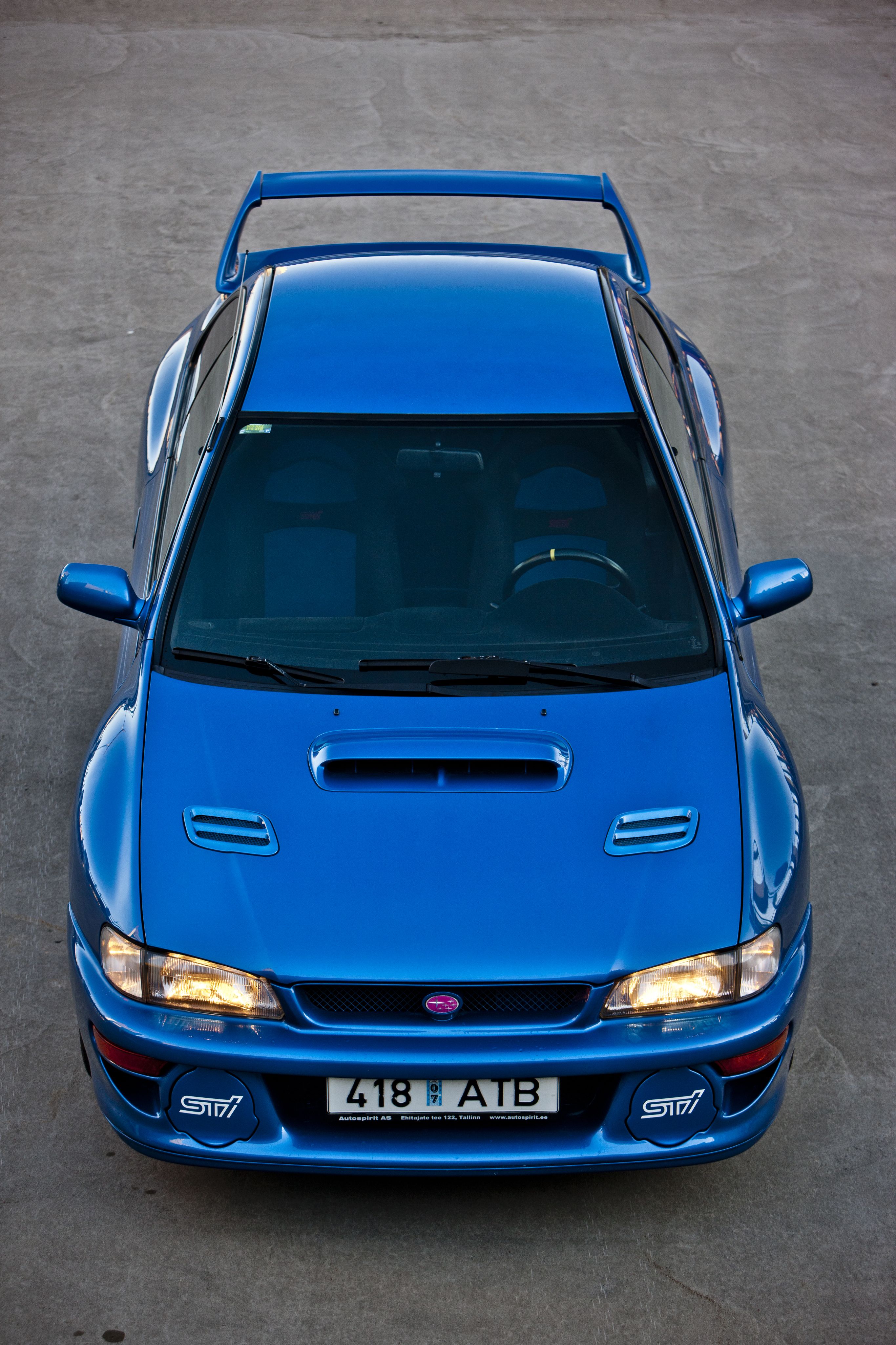 Wallpaper, Subaru Impreza WRX STi, vertical, 22B STI 2731x4096