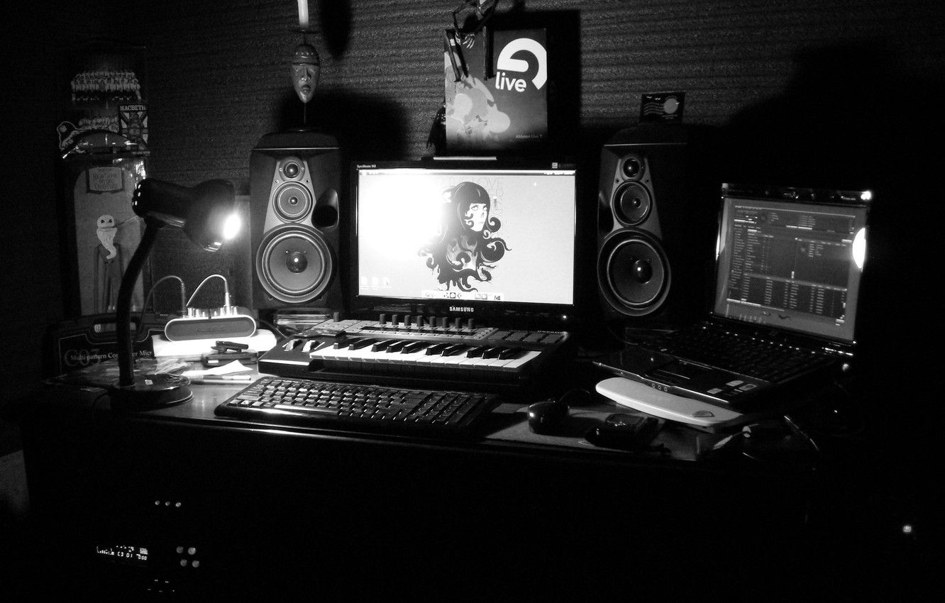 Wallpaper Home, Studio, PC, Midi image for desktop, section музыка