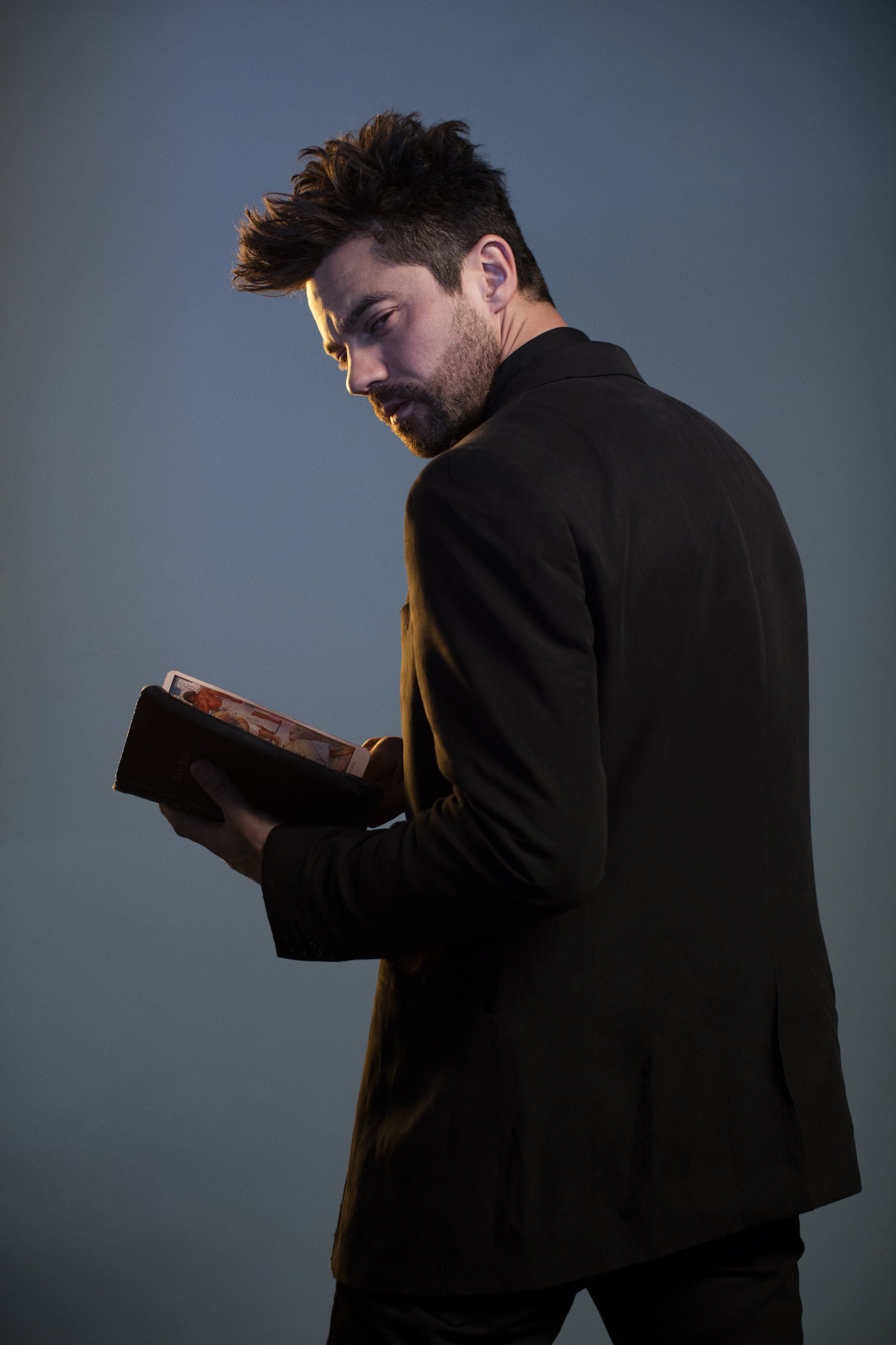 Preacher S1 Dominic Cooper as Jesse Custer. Preacher, Dominic cooper, Portrait inspiration