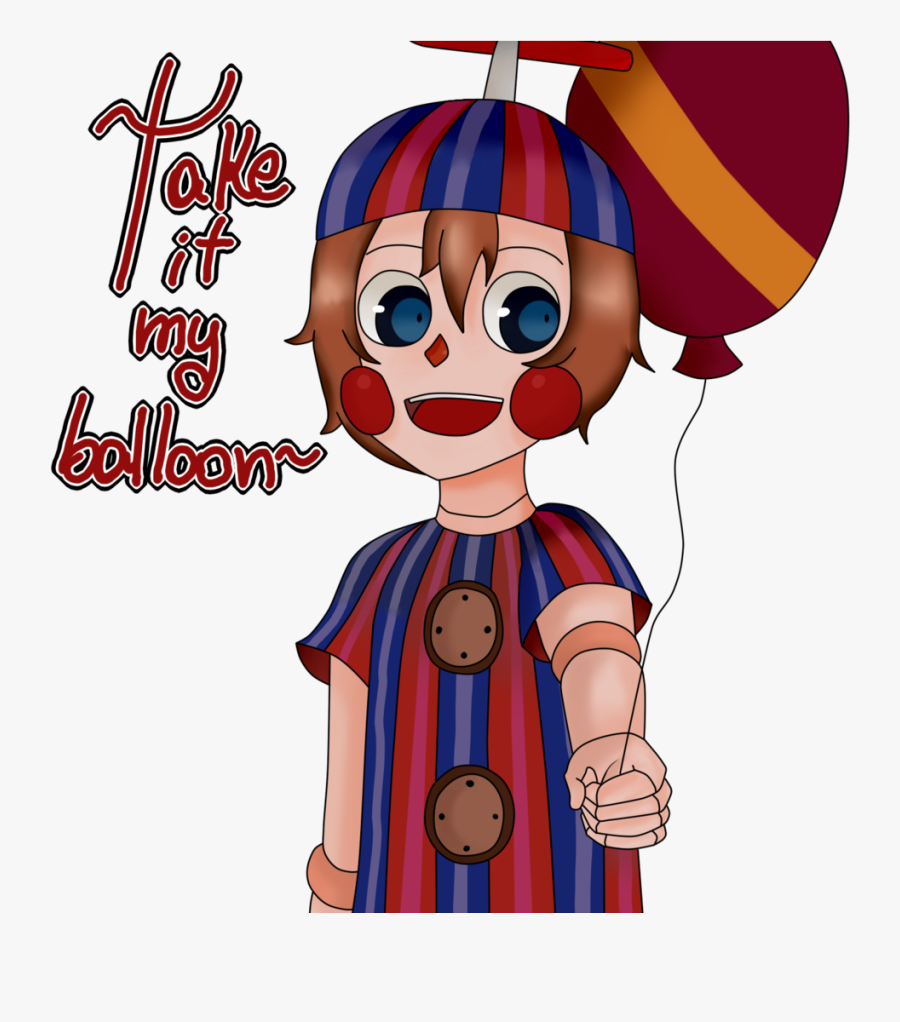 Balloon Boy Is From Fnafs Being One Of The New Boyfive Nights At Freddy's, Free Transparent Clipart