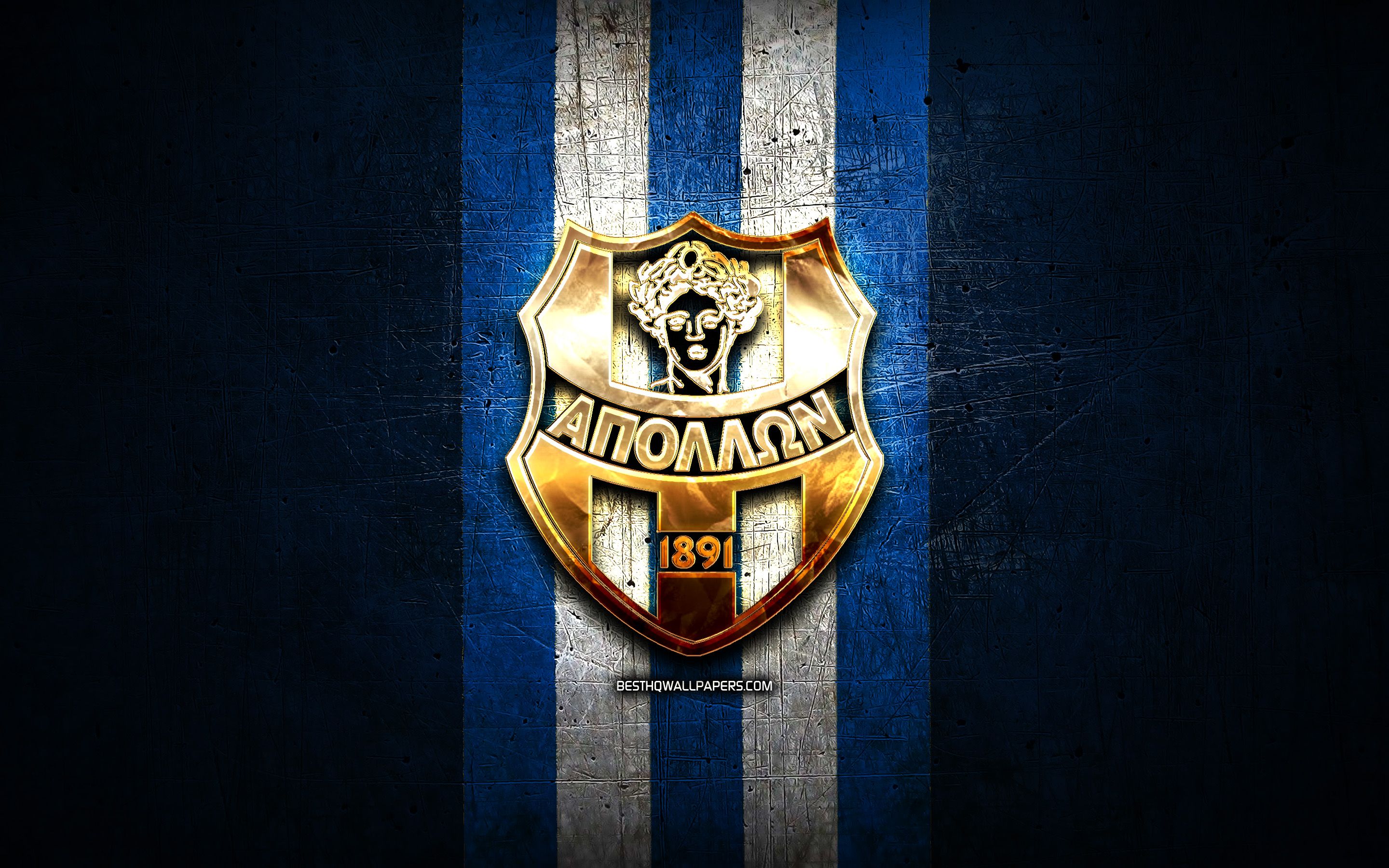 Смирни. Apollon FC logo.