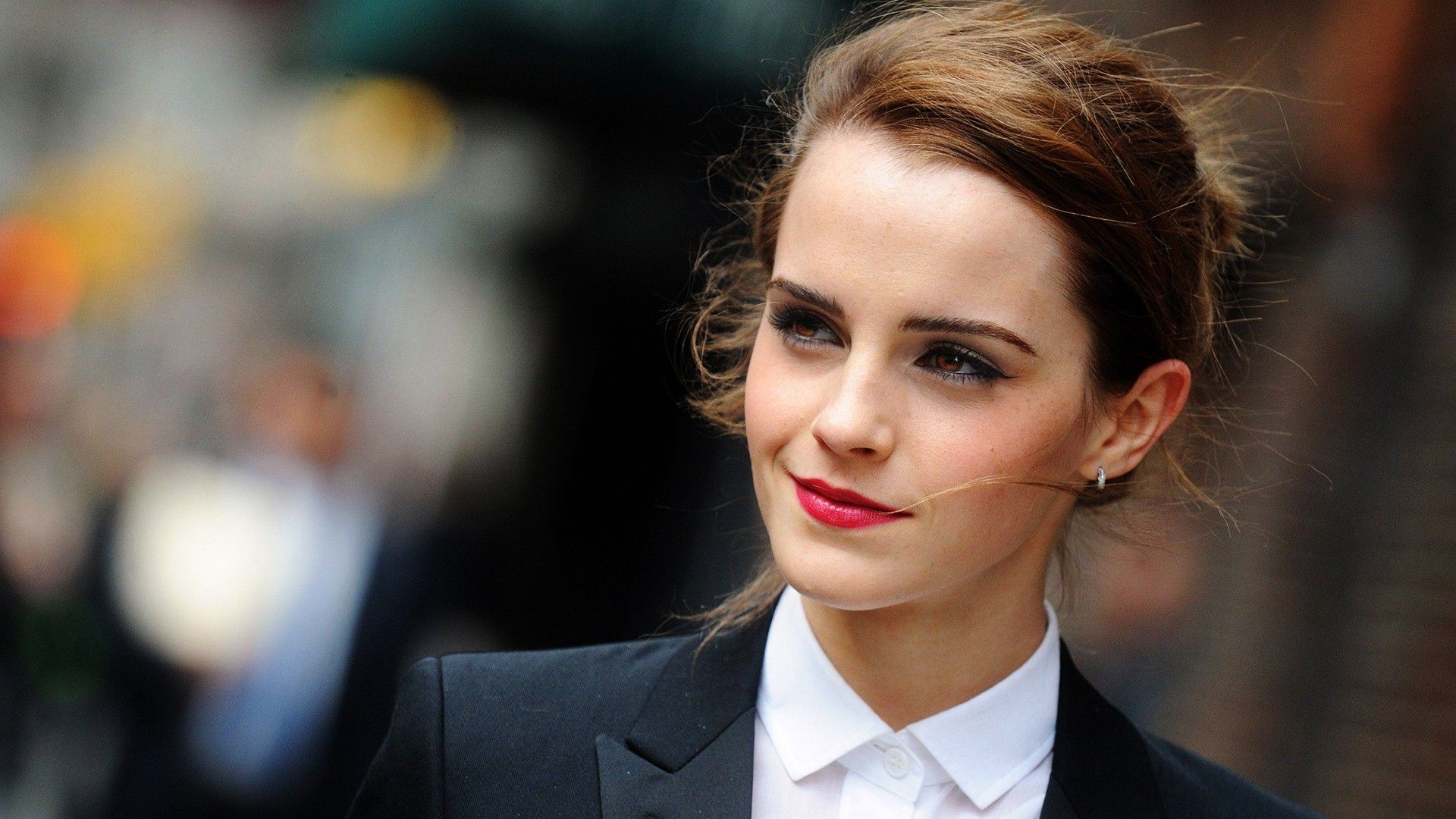 celebrity, face, actress, makeup, Emma Watson, women wallpaper