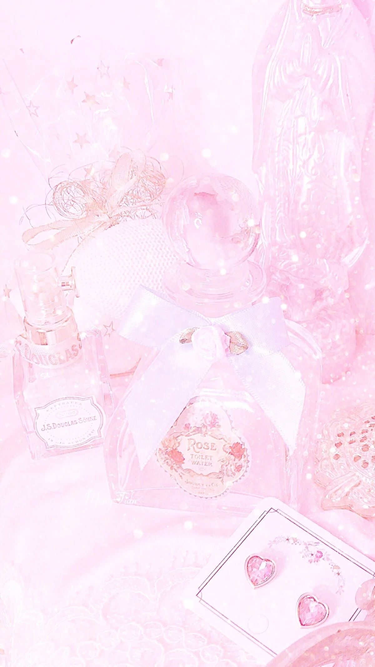 ᴥ• p e r f u m e ᵔᴥᵔ. Pink wallpaper, Pink diamond wallpaper, Pastel background wallpaper