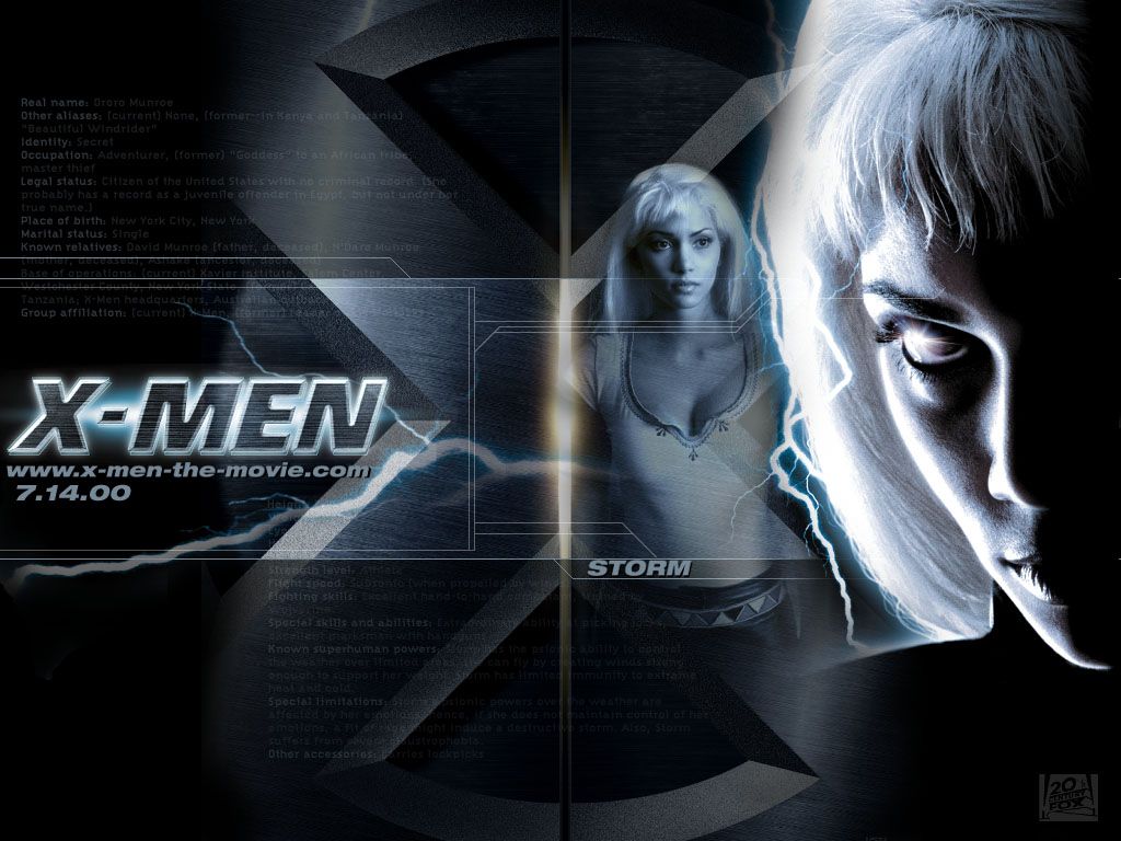The X Men: Storm Wallpaper 1024x768