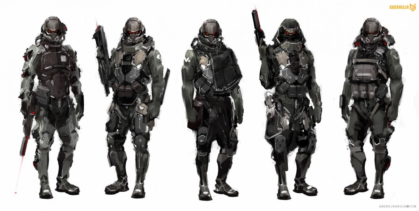 KILLZONE SHADOW FALL Stealth Tactical Warrior Sci Fi Futuristic Shooter Action Fighting Wallpaperx950
