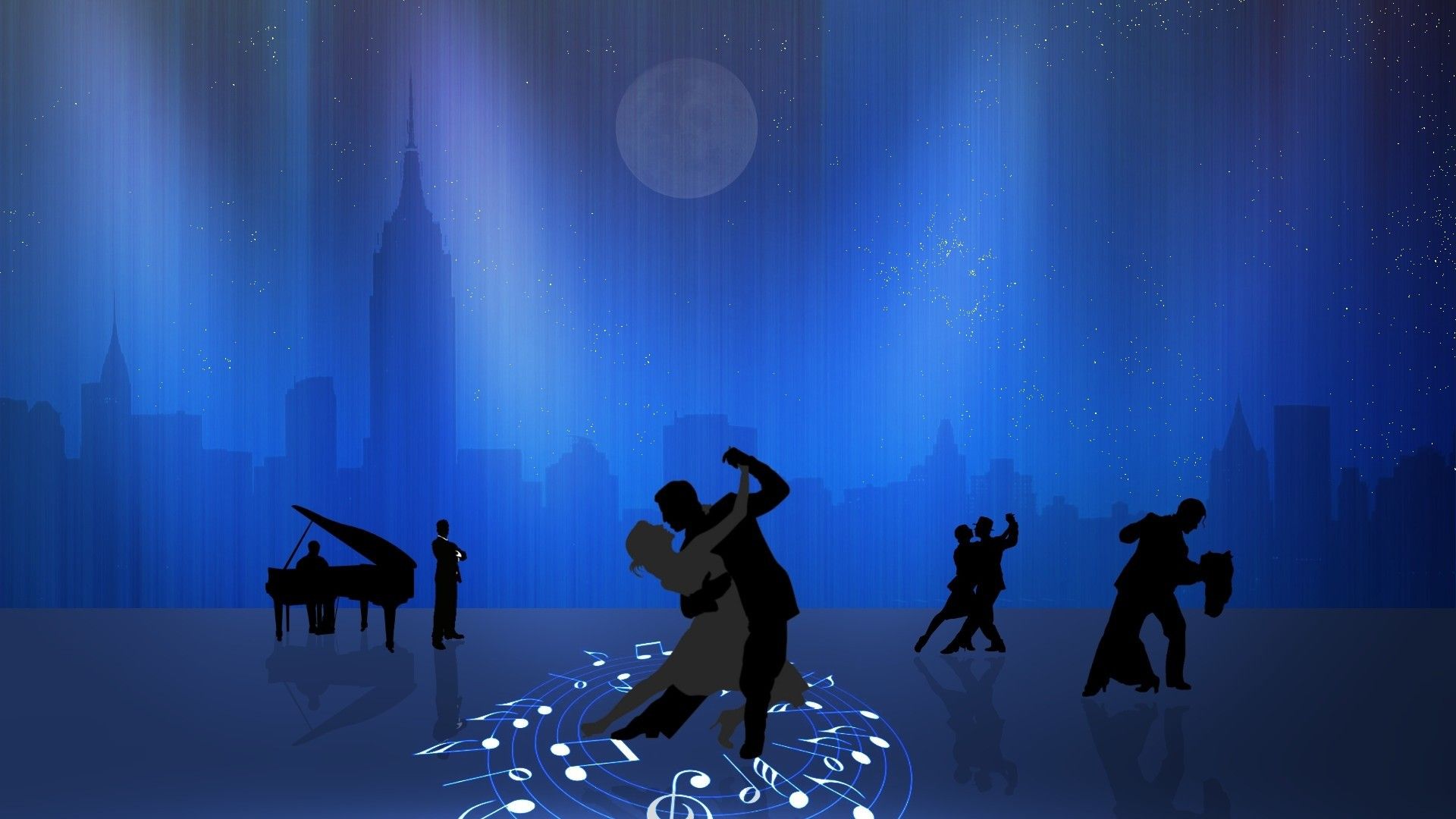 Dance the night city wallpaper and image, picture, photo