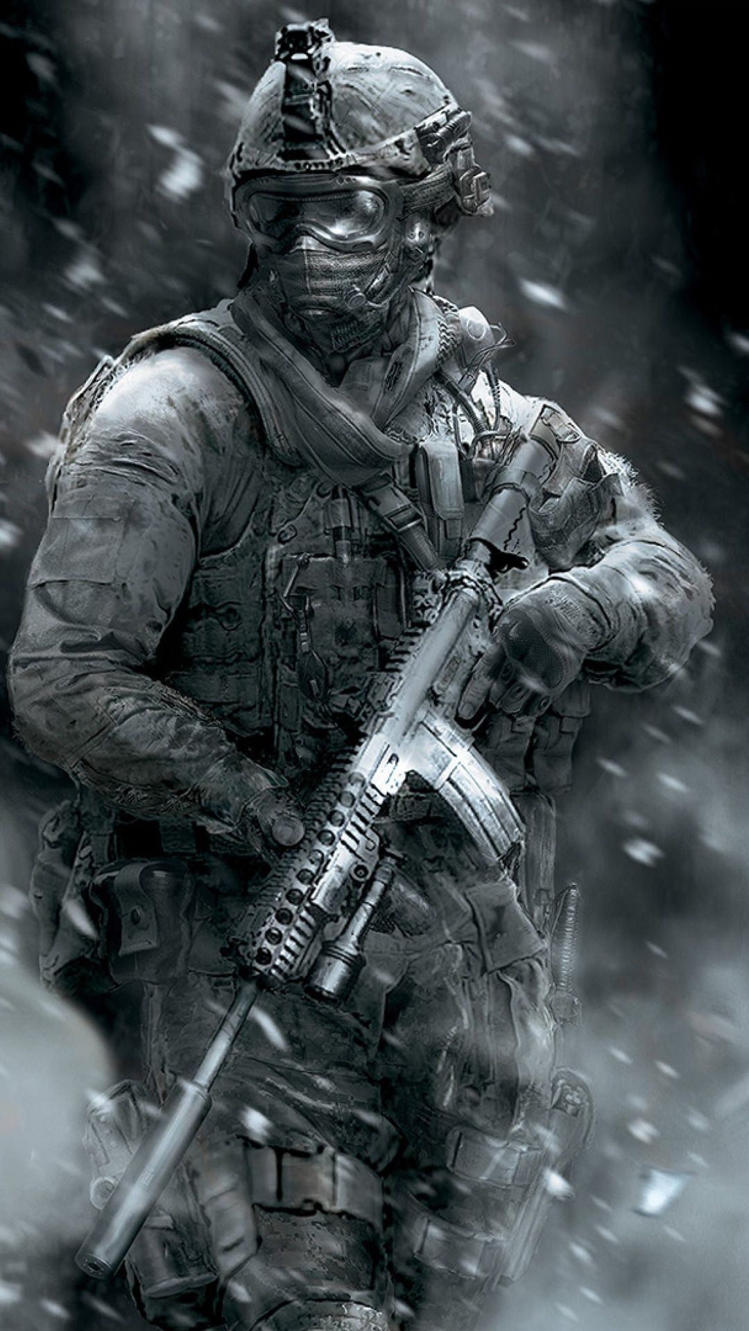 Tactical Soldier iPhone Wallpaper