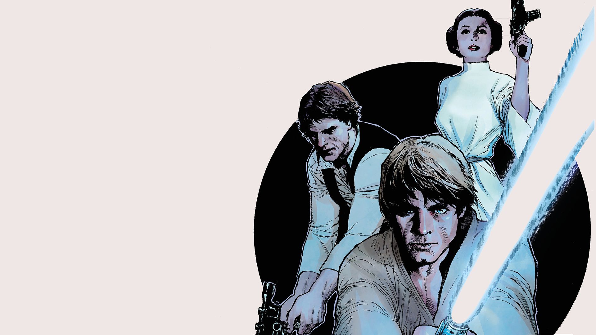 Han Solo, Luke Skywalker, Princess Leia, Star Wars HD Wallpaper & Background • 35299 • Wallur