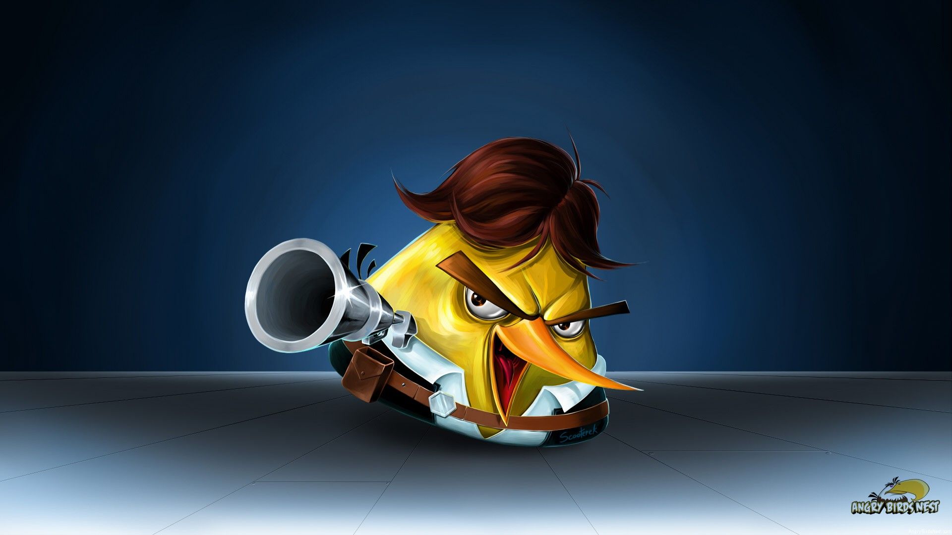 Angry Birds Star Wars Han Solo Desktop Wallpaper Alt