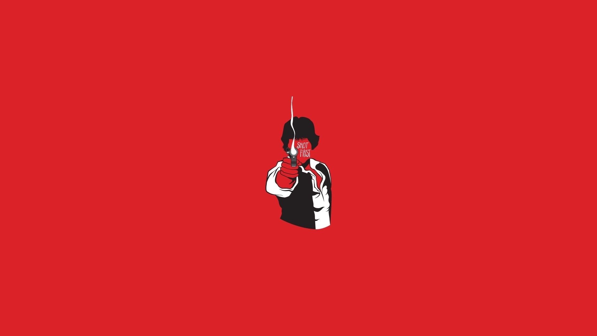abstract star wars han solo solid simplistic simple shot 1920x1080 wallpaper