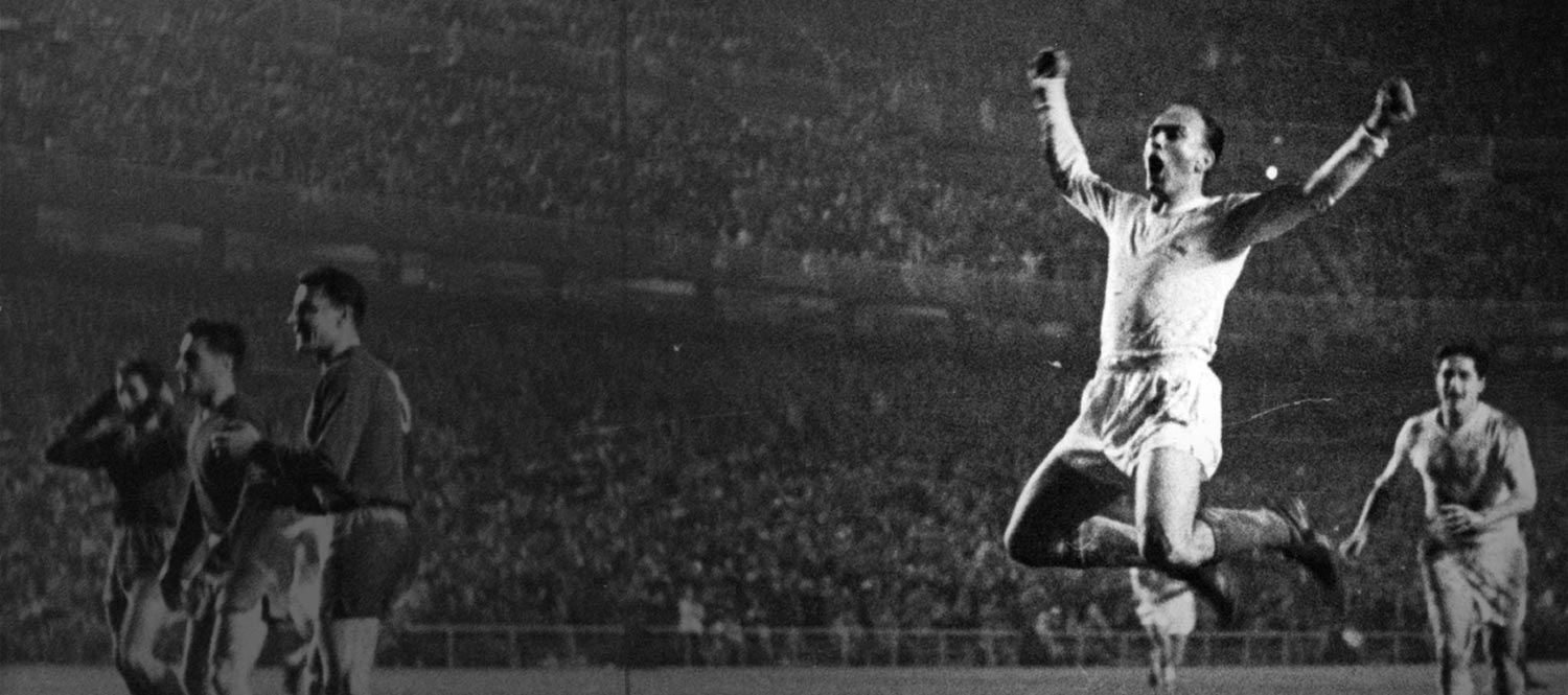 Alfredo Di Stéfano, the best player of all time. Real Madrid CF