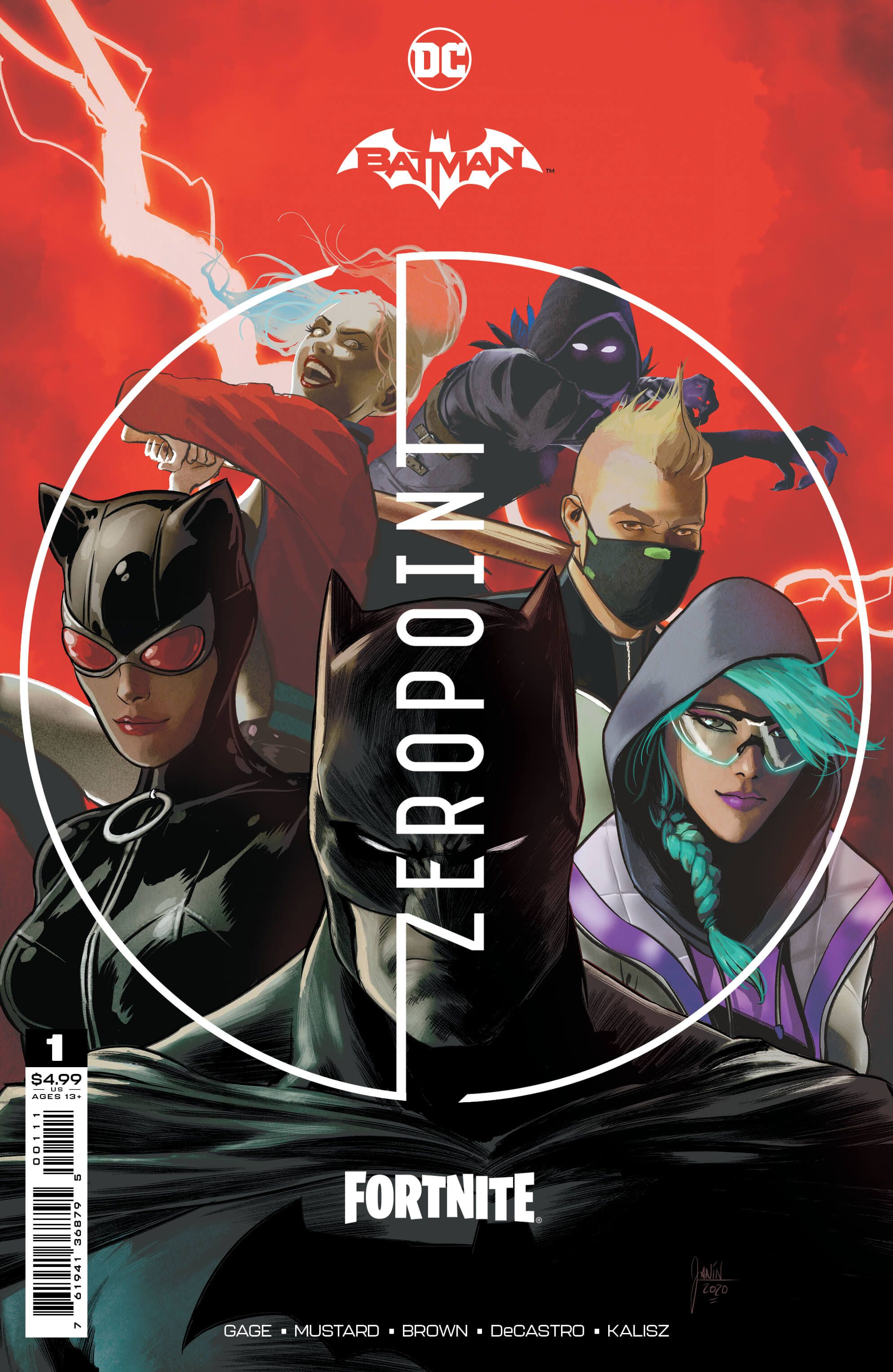 Universes Collide: BATMAN FORTNITE: ZERO POINT Limited Edition Comic Book Series Arrives April 20