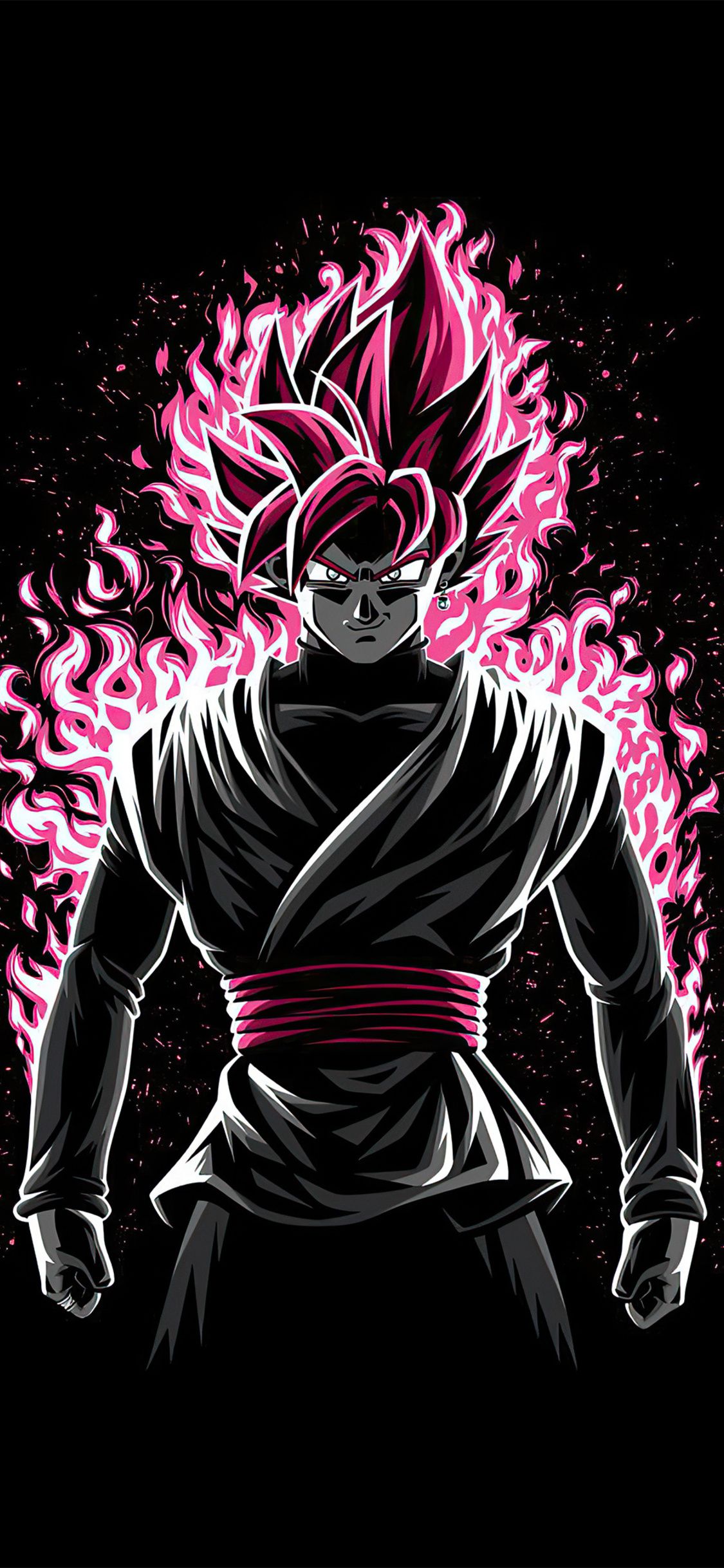 Battle Fire Black Rose Dragon Ball Z 4k iPhone XS, iPhone iPhone X HD 4k Wallpaper, Image, Background, Photo and Picture