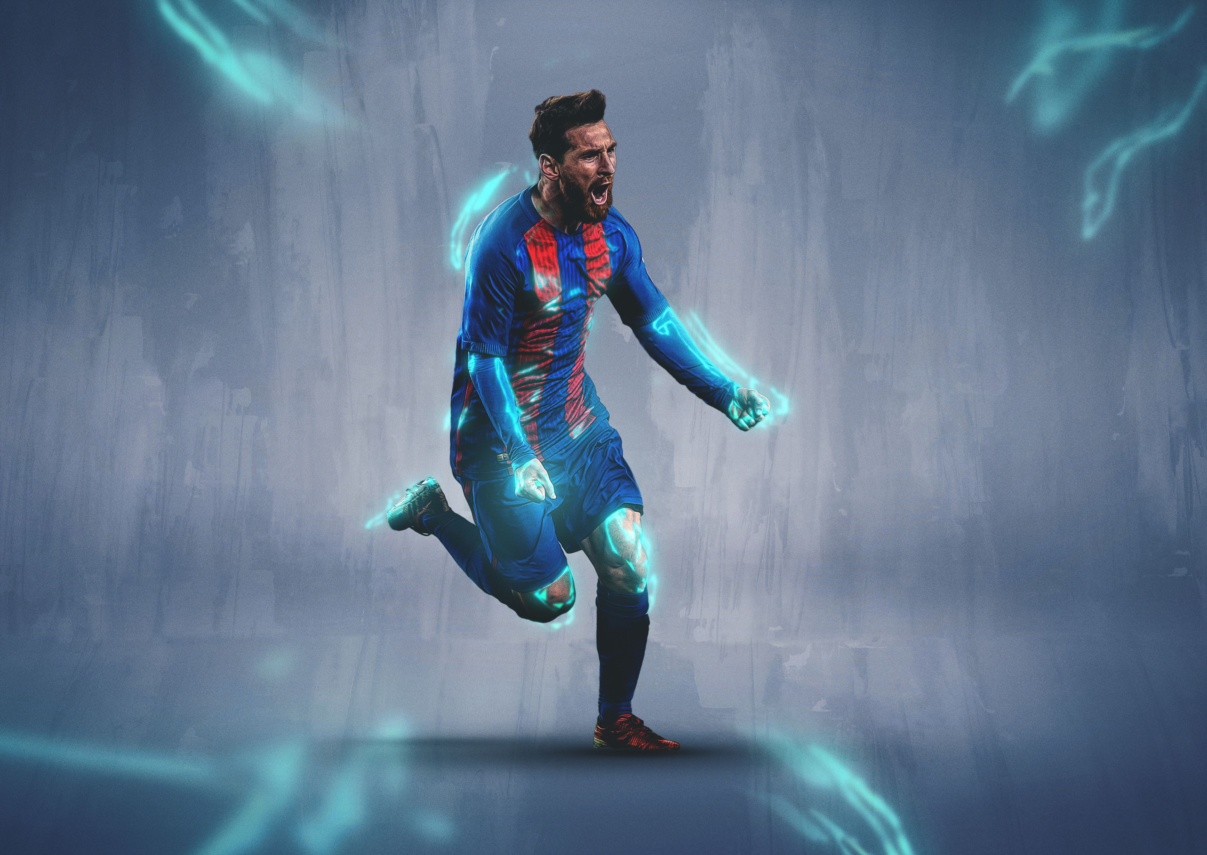 Messi Desktop Wallpaper 4K