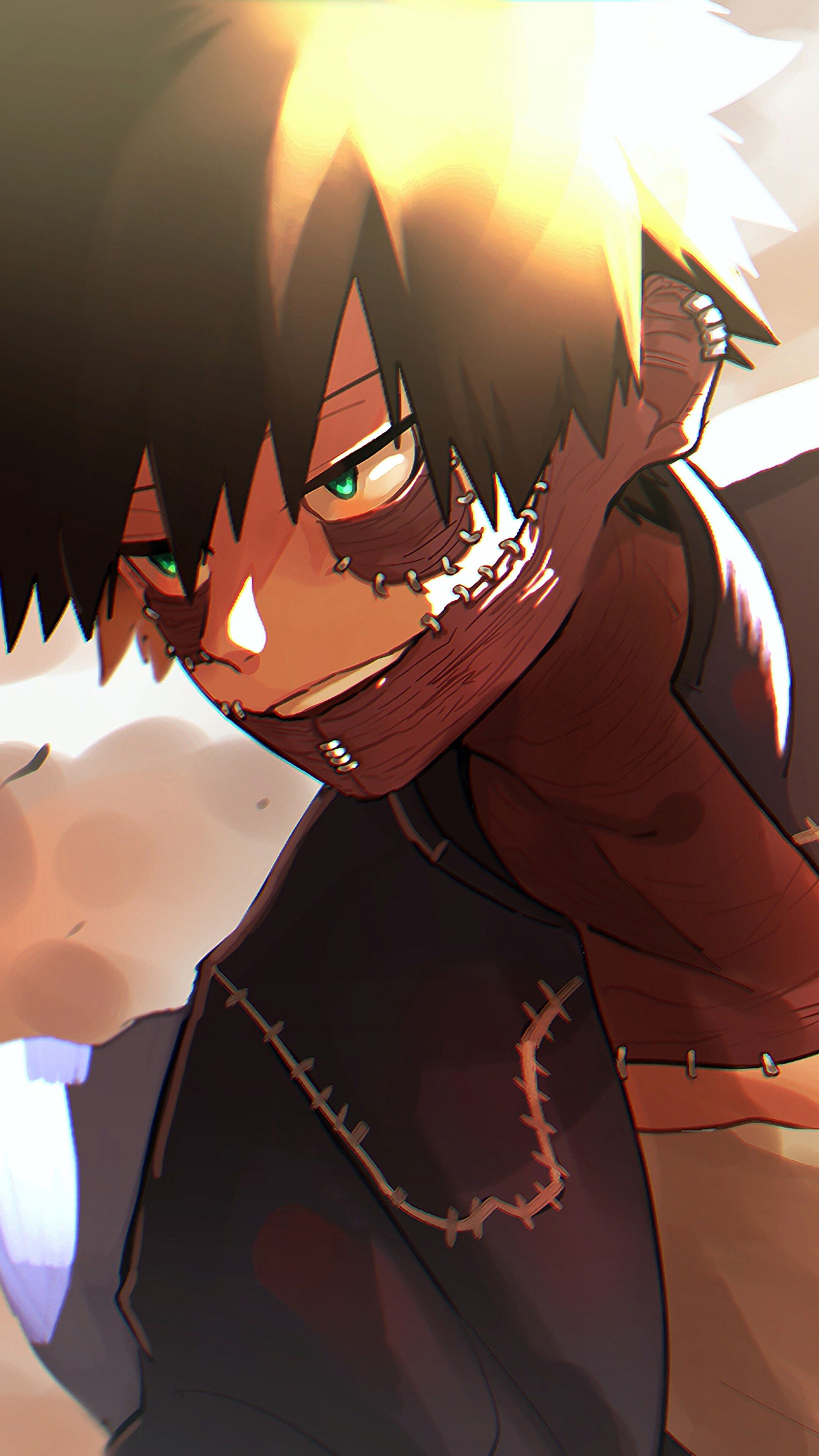 Dabi, Flame, My Hero Academia, 4K phone HD Wallpaper, Image, Background, Photo and Picture. Mocah HD Wallpaper