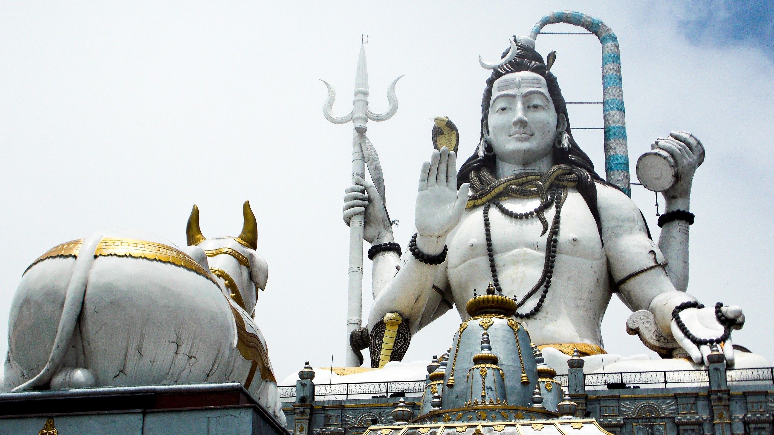 God Shiva 4K HD Wallpaper
