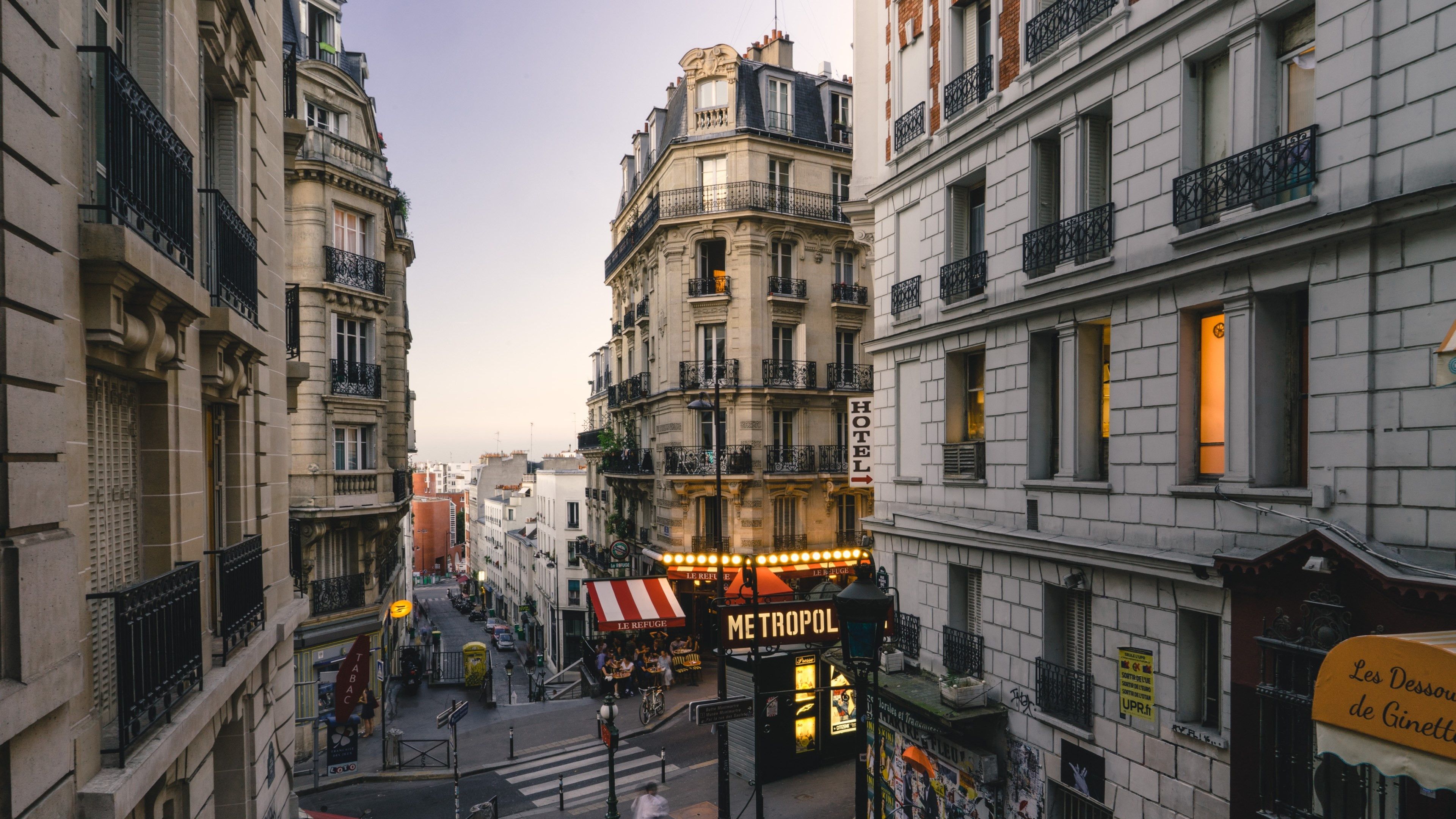 Download wallpaper: Travel through Paris 3840x2160