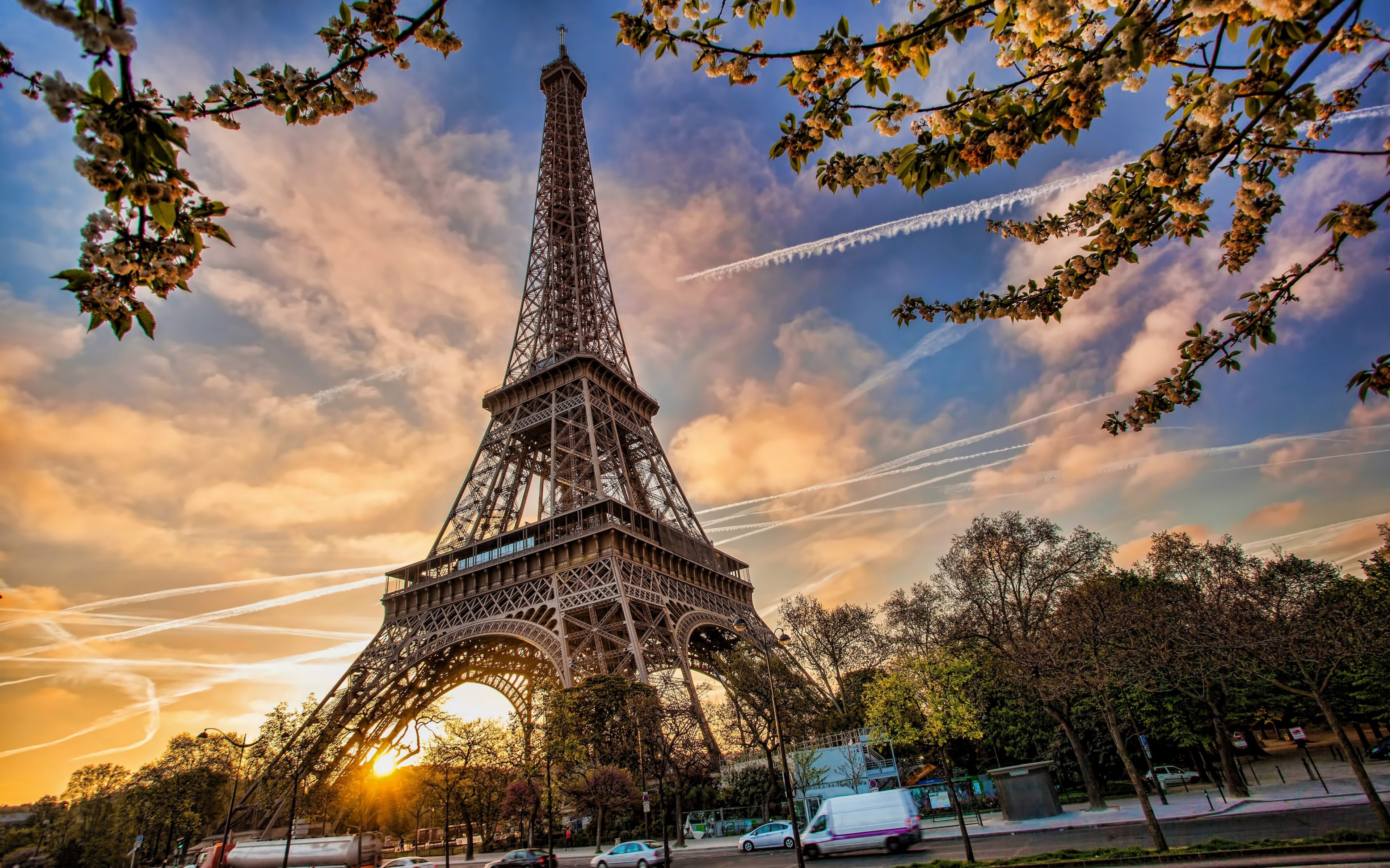 Download 3840x2400 wallpaper eiffel tower, architecture, paris, monument, 4k, ultra HD 16: widescreen, 3840x2400 HD image, background, 3422