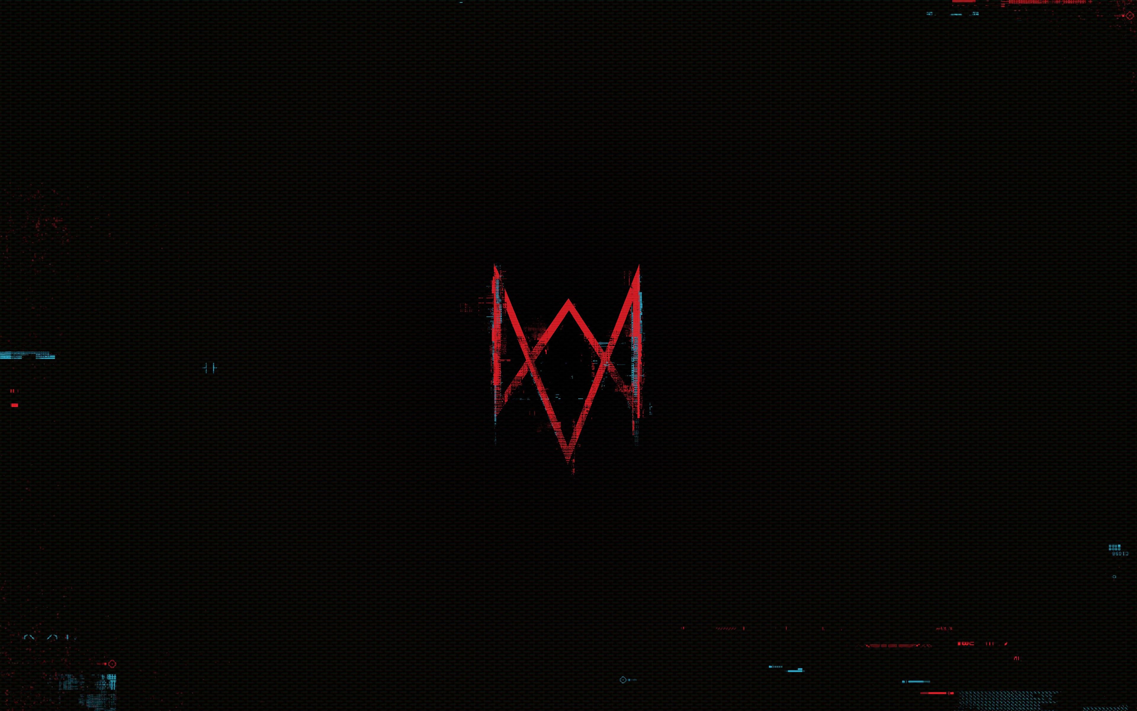 Watch Dogs Legion Logo 4K Wallpaper