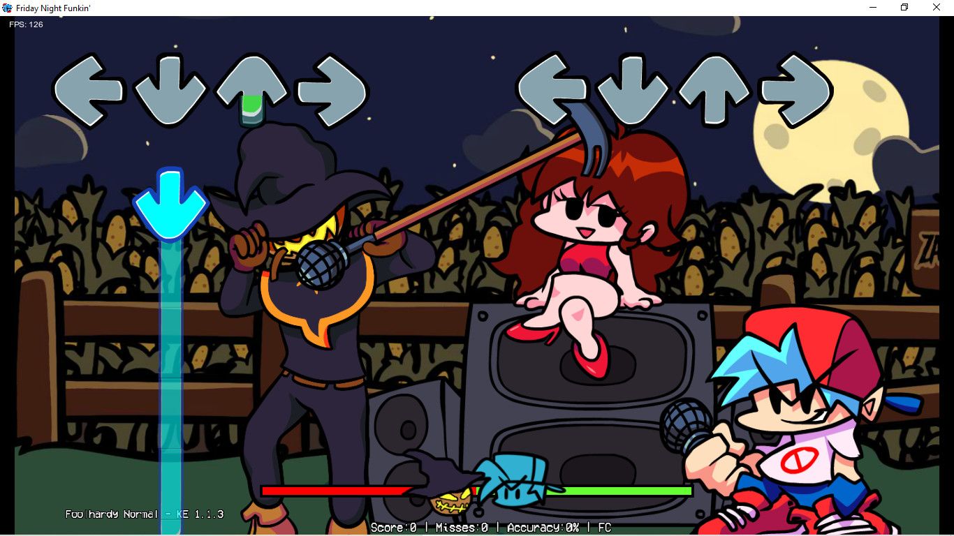 This is a Zardy but easy mod [Friday Night Funkin'] [Mods]