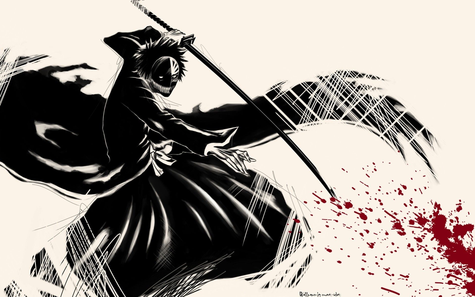 Wallpaper Bleach Ichigo Bankai background picture