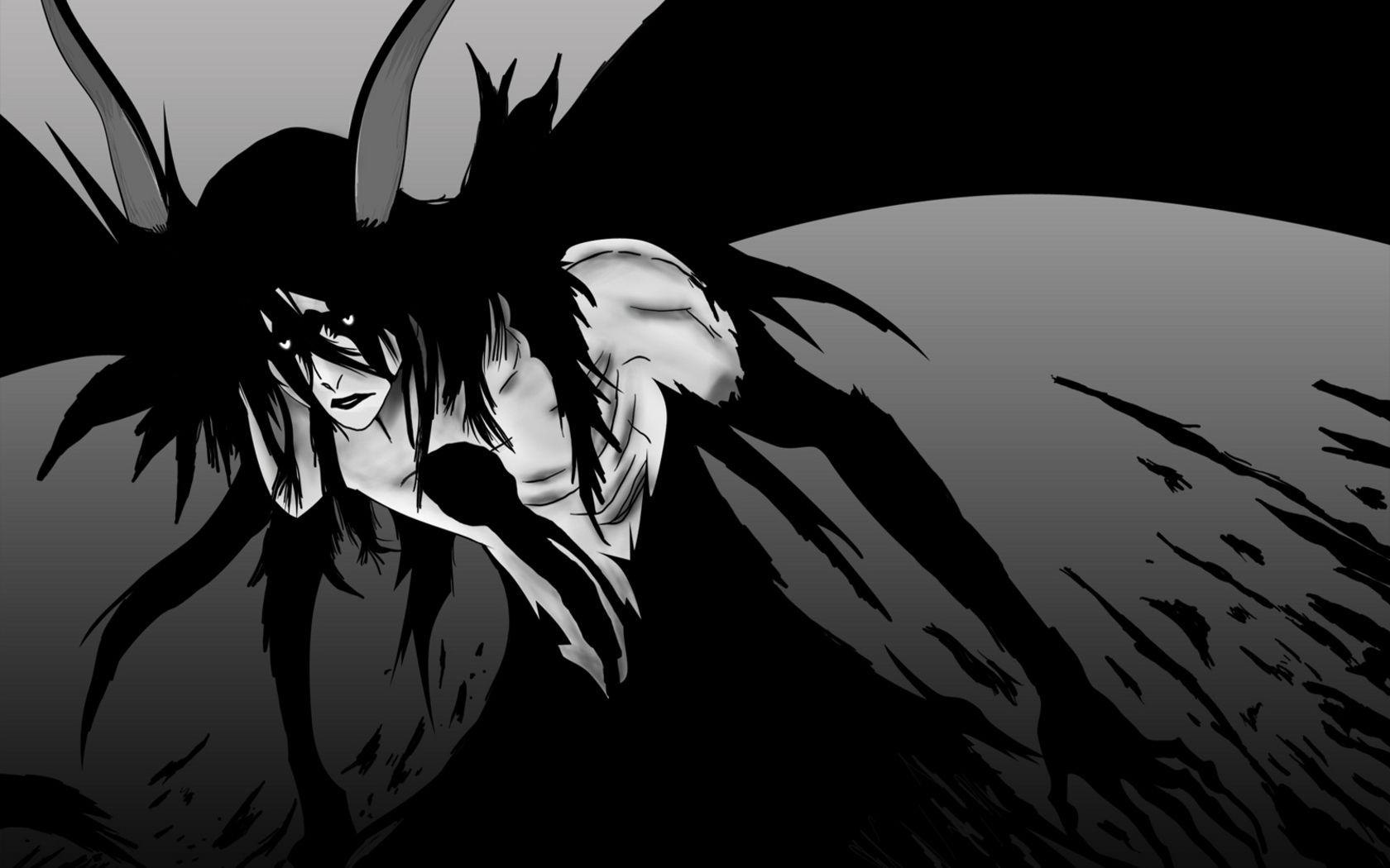 black and white bleach espada ulquiorra cifer 1680x1050 wallpaper