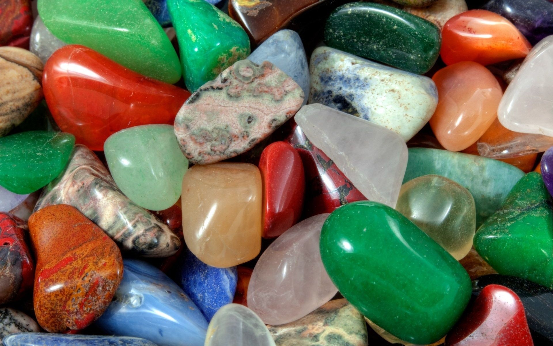 rocks, Minerals, Color, Close up, Bokeh Wallpaper HD / Desktop and Mobile Background