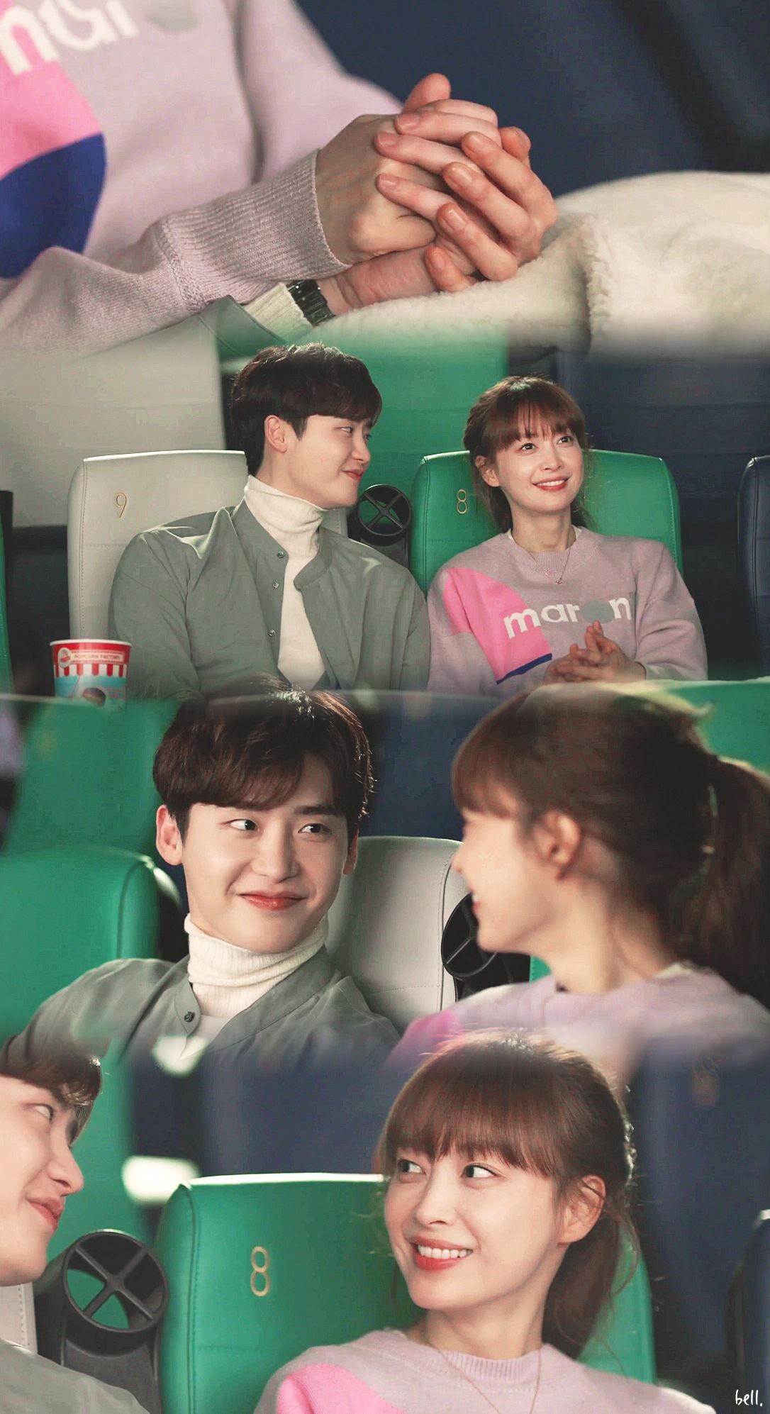 ROMANCE IS A BONUS BOOK Lee Jong Suk Cha Eun Ho & Lee Na Young Kang Dan Yi THEIR FIRST DATE ONE LATE NIGHT A MAN AND A WOMAN WENT TO THE CINEMA