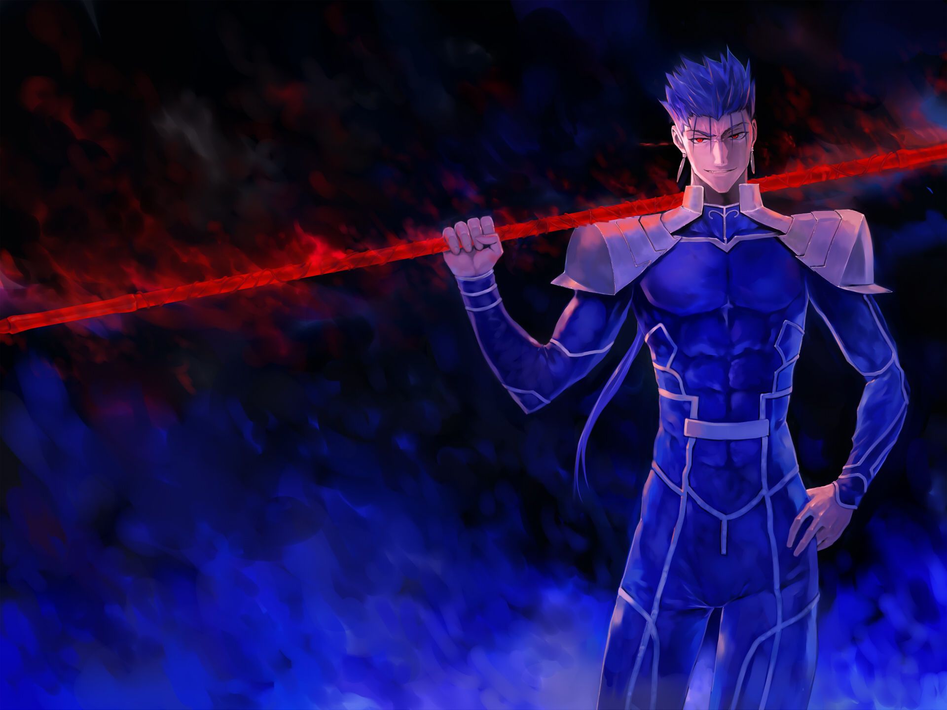 Lancer (Fate Stay Night) Wallpaper Anime Image Board