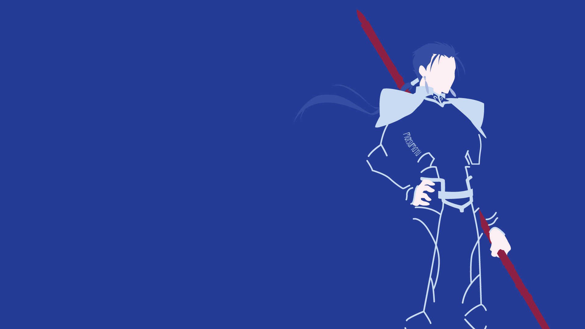 1920x1080 Cu Chulainn, Lancer (Fate Stay Night) Wallpaper PNG