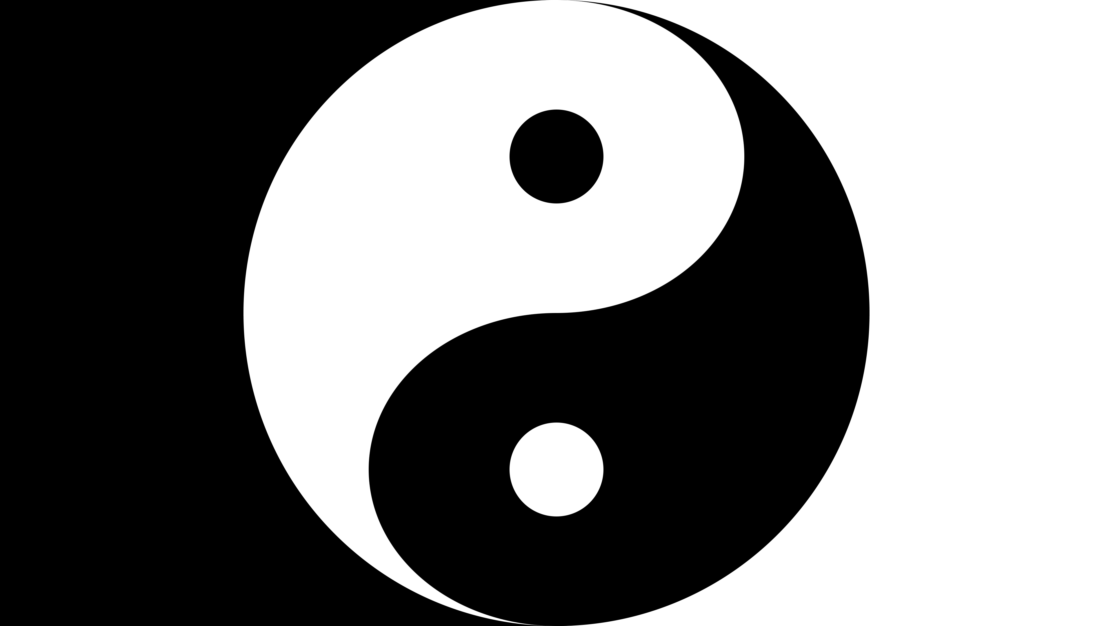 Yin & Yang (4k). Wallpaper, R wallpaper, Yin yang
