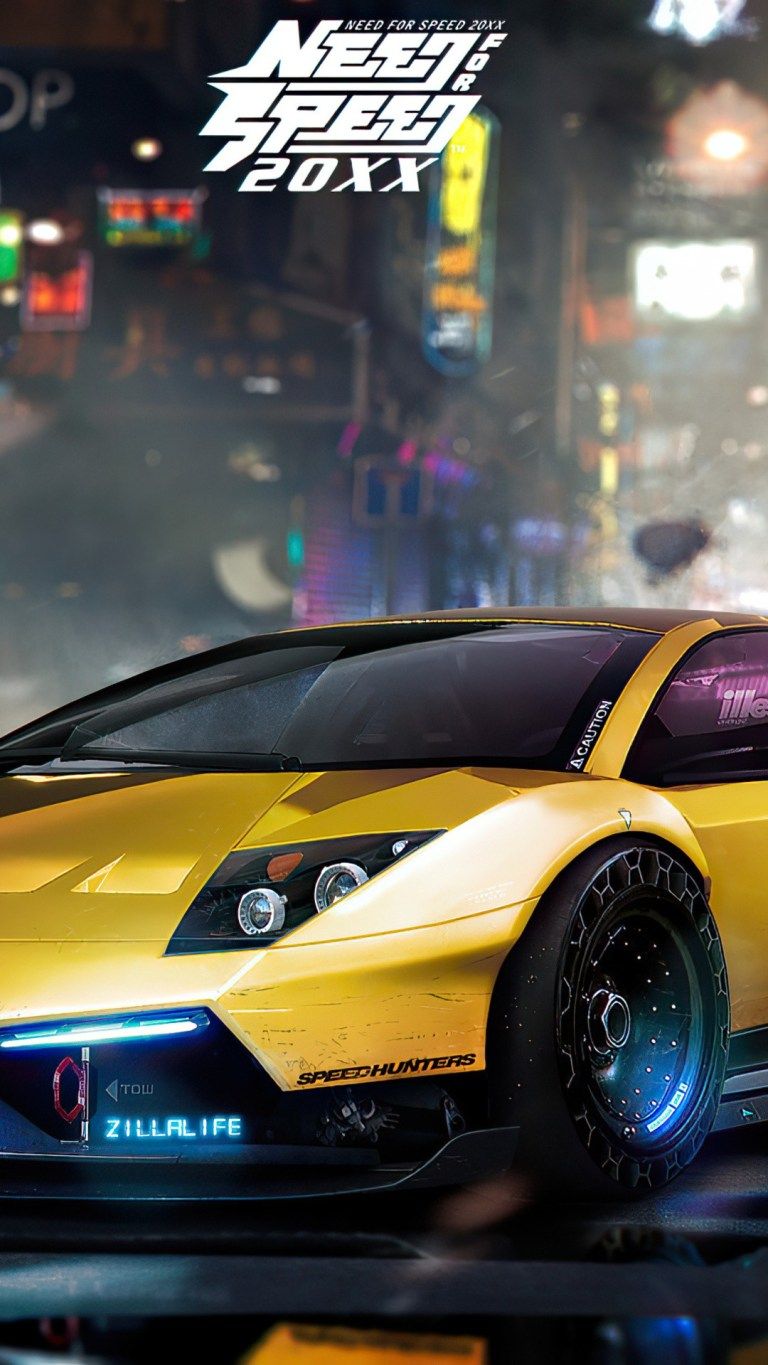 Need For Speed Lamborghini 4K Mobile Wallpaper