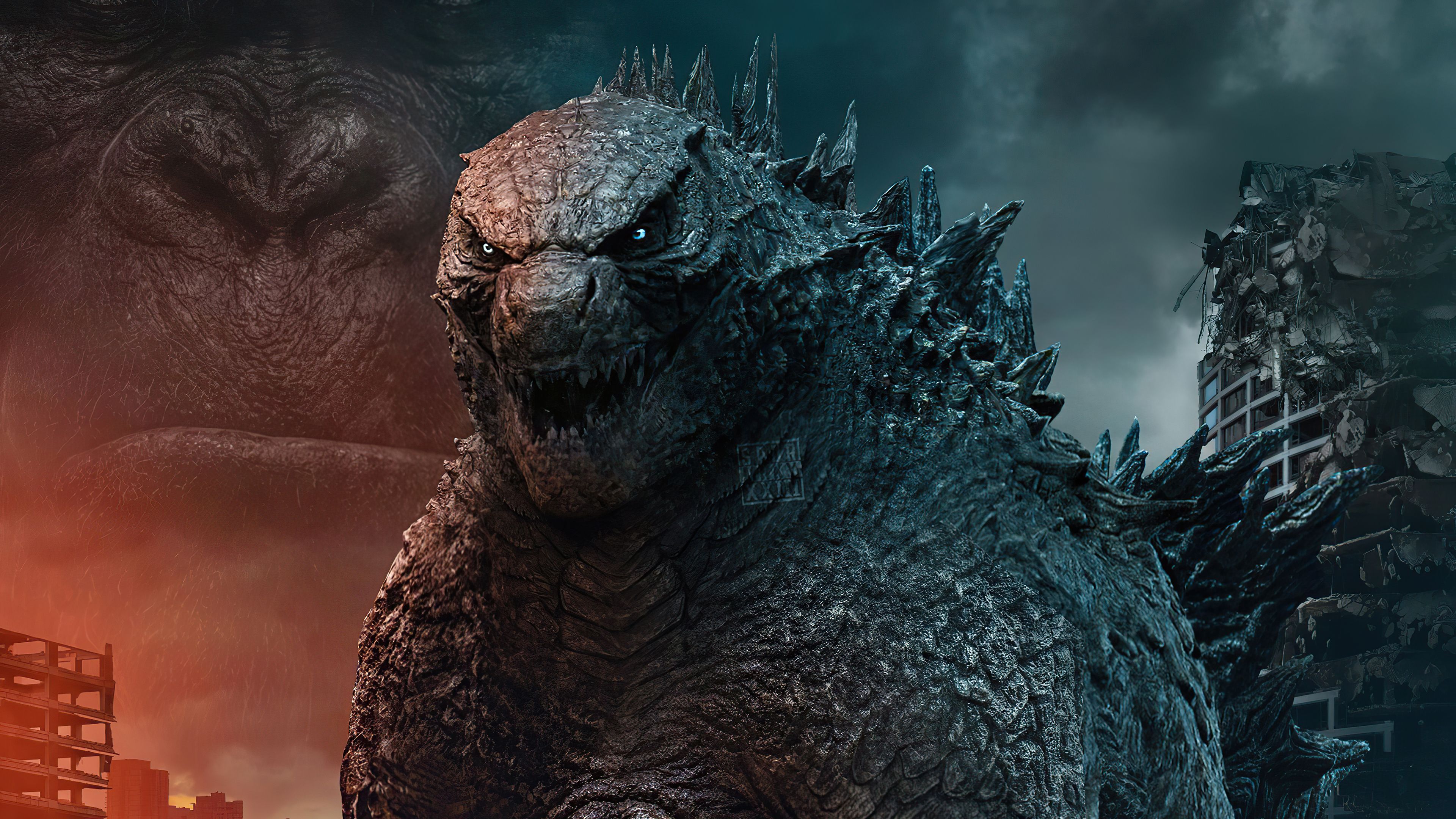 Godzilla vs King Kong 2021 Wallpaper 4k Ultra HD